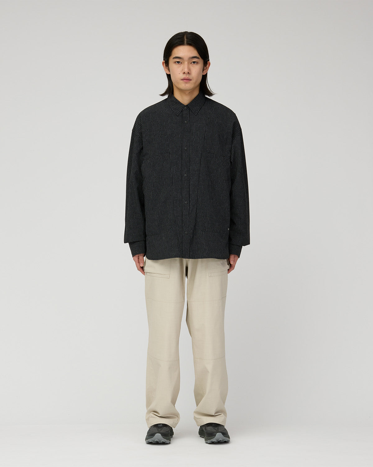 KASURI RIPSTOP SHIRT BLACK