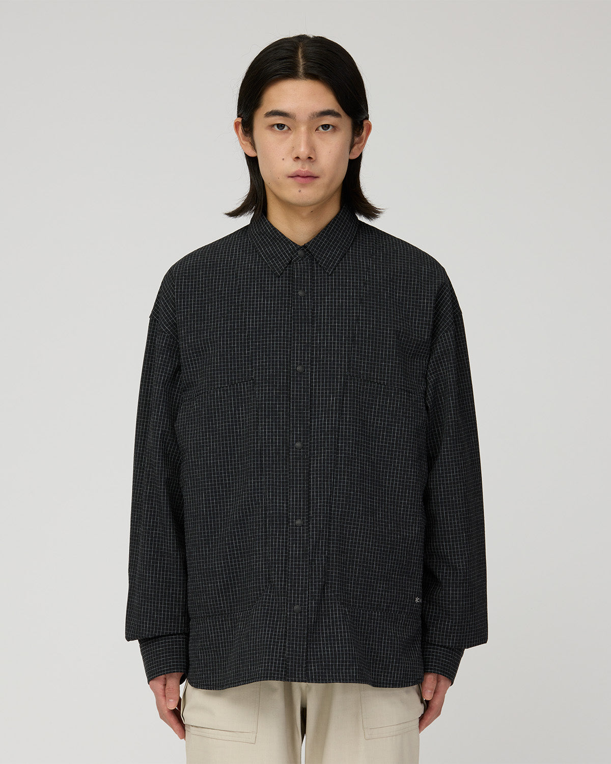 KASURI RIPSTOP SHIRT BLACK
