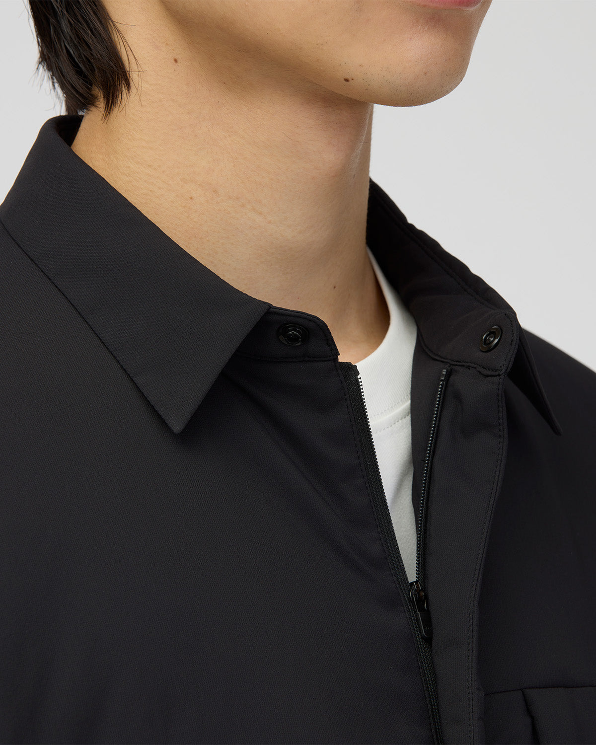 FLEXIBLE INSULATED SHIRT BLACK