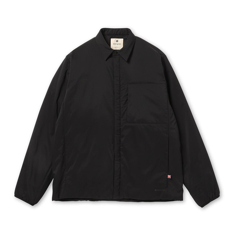 FLEXIBLE INSULATED SHIRT BLACK