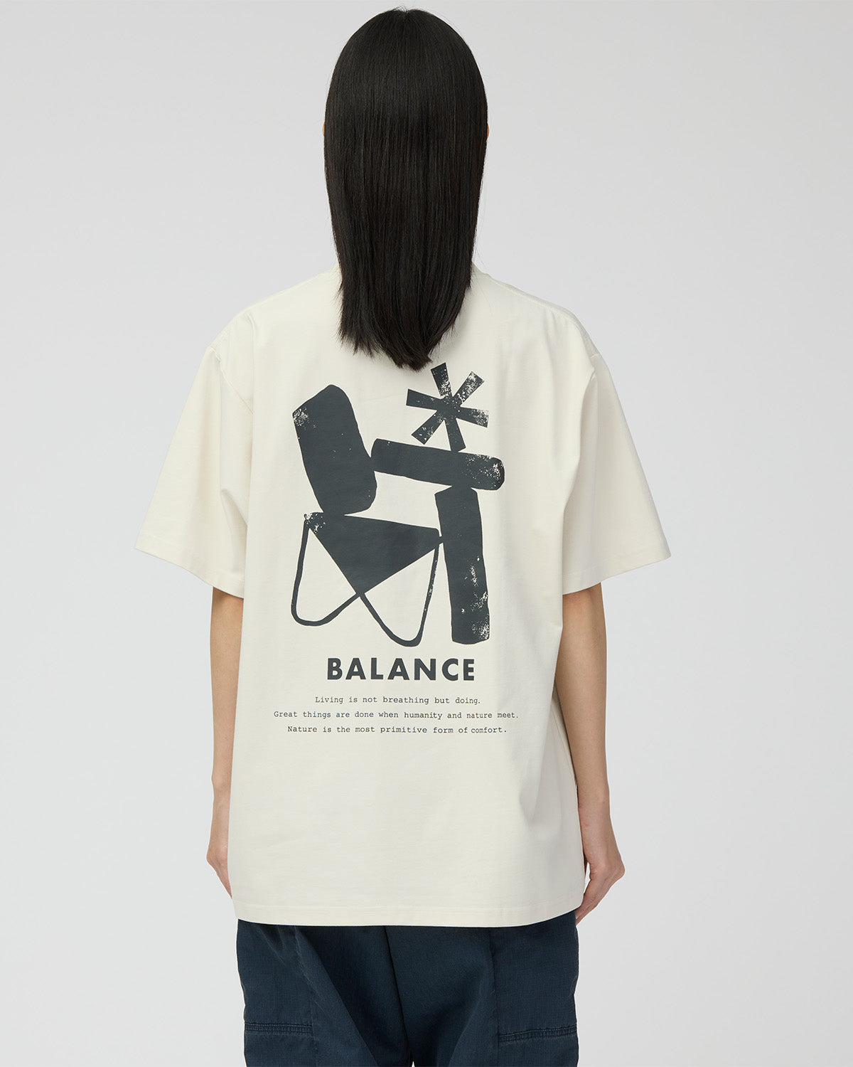 ELEMENTAL BALANCE T-SHIRT IVORY