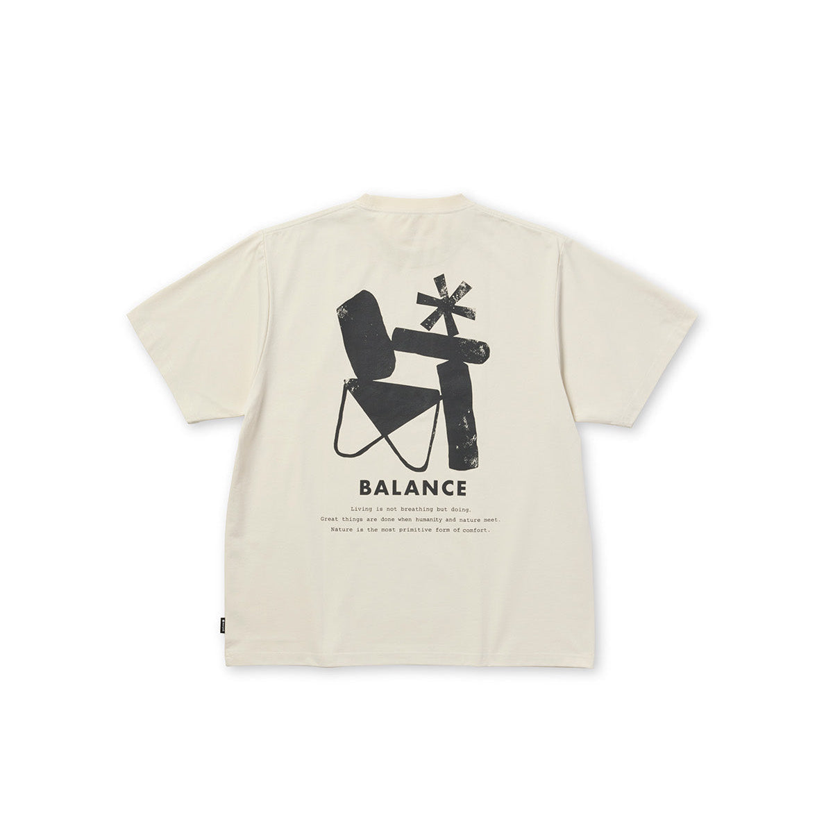 ELEMENTAL BALANCE T-SHIRT IVORY