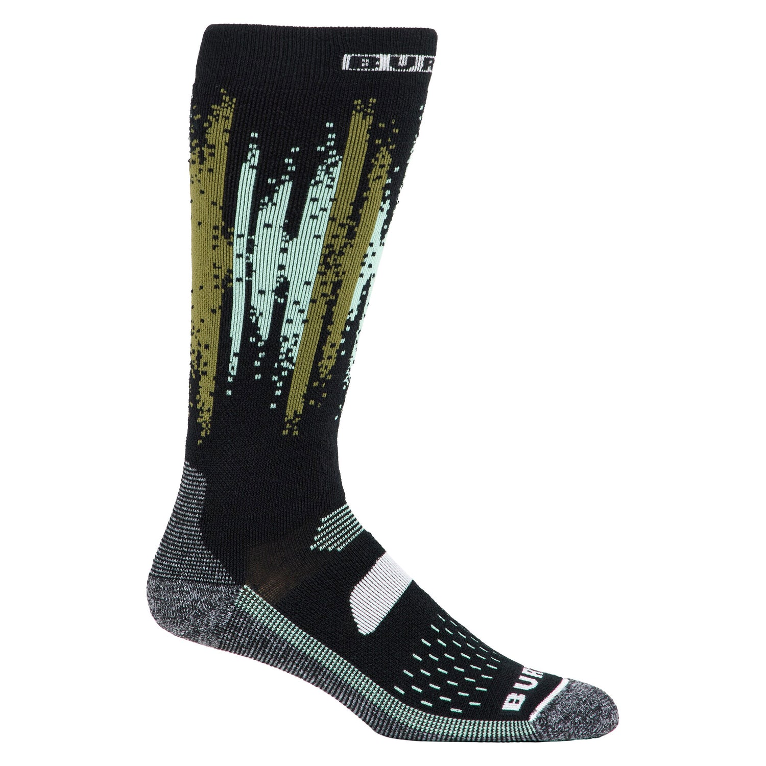 W PERFORMANCE MIDWEIGHT SOCK SOFT SAGE STRIPE