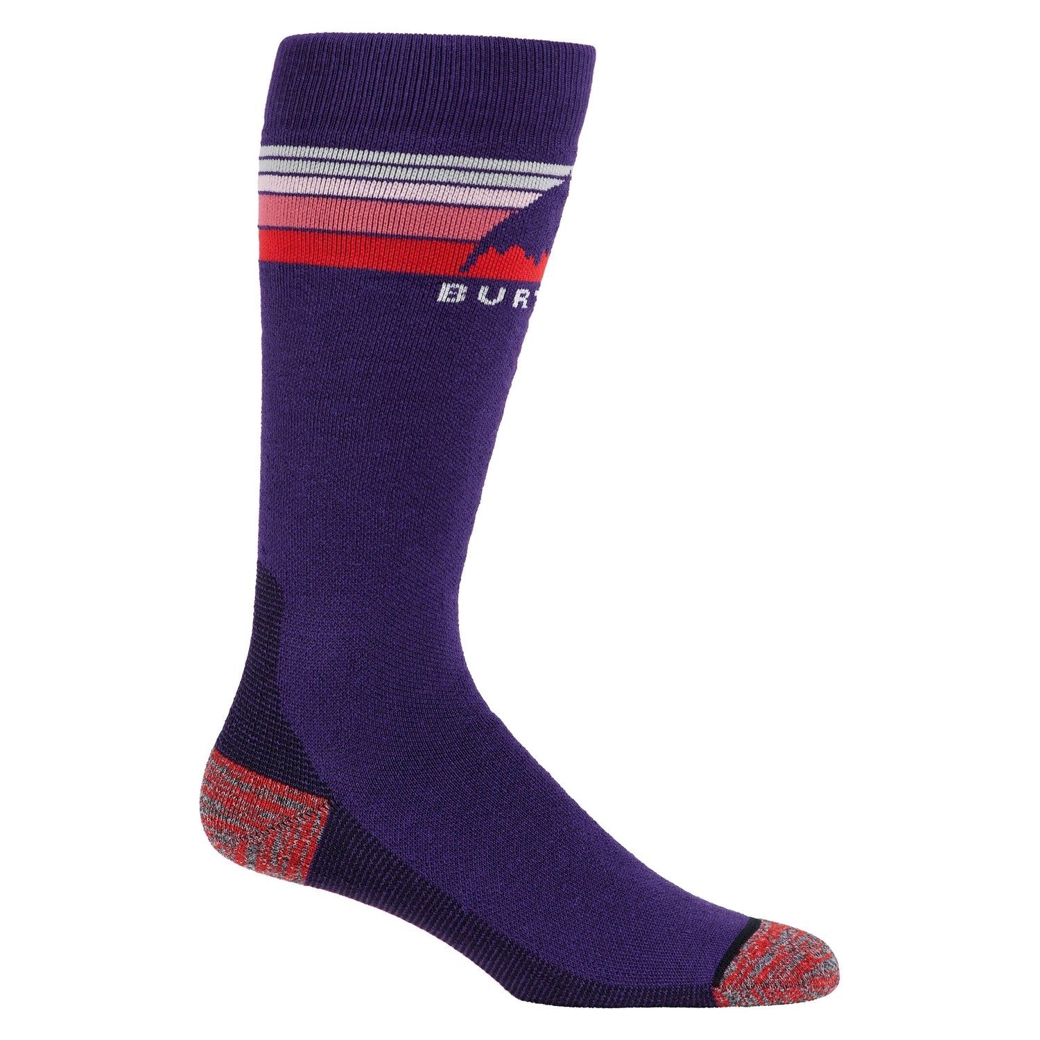 W EMBLEM MIDWEIGHT SOCK PRISM VIOLET