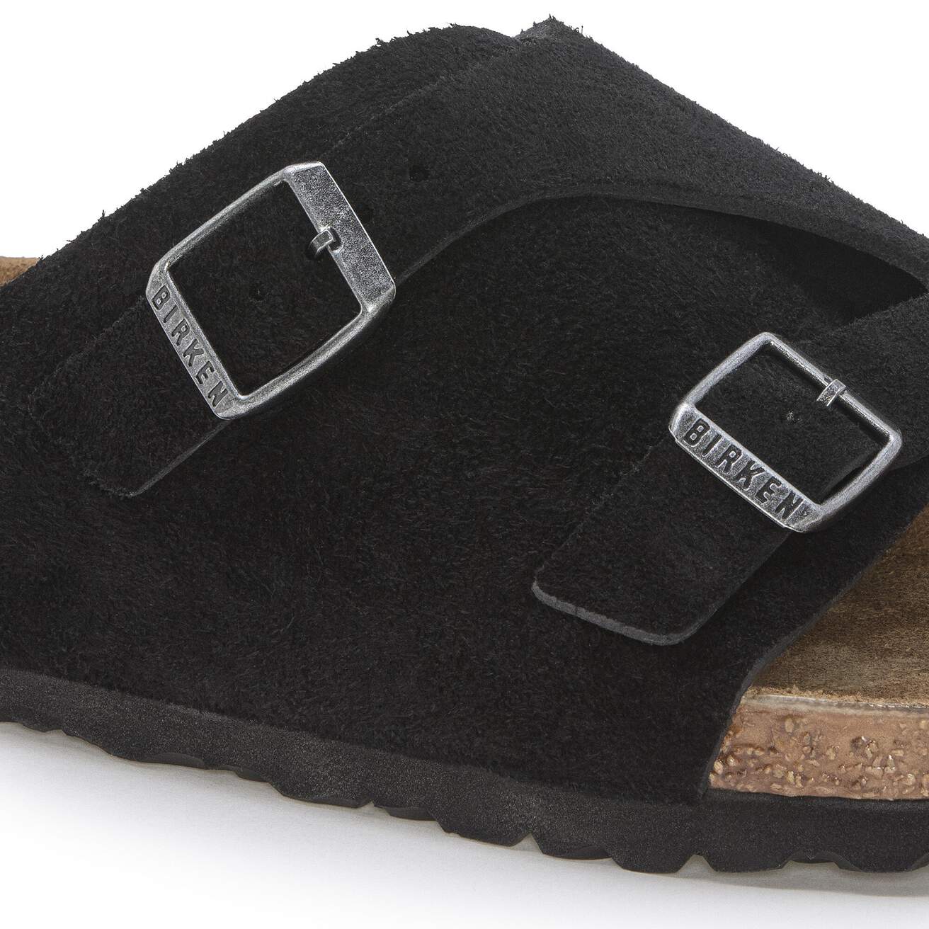 ZÜRICH BLACK SUEDE LEATHER