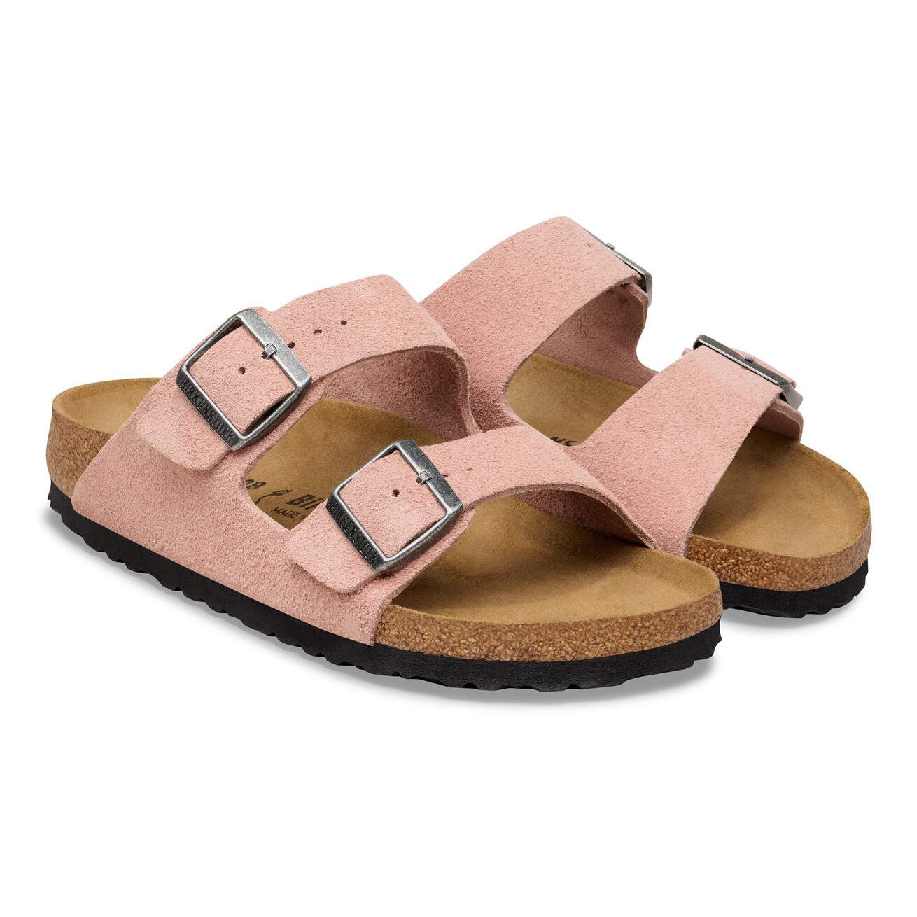ARIZONA PINK CLAY SUEDE LEATHER
