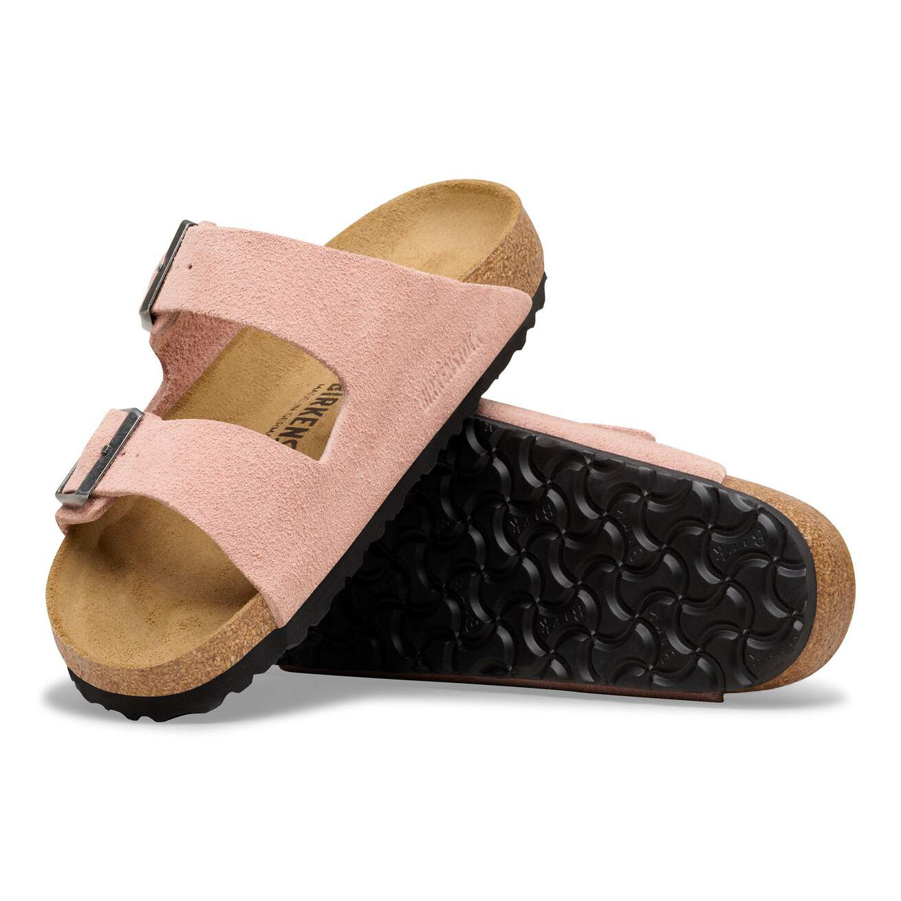 ARIZONA PINK CLAY SUEDE LEATHER