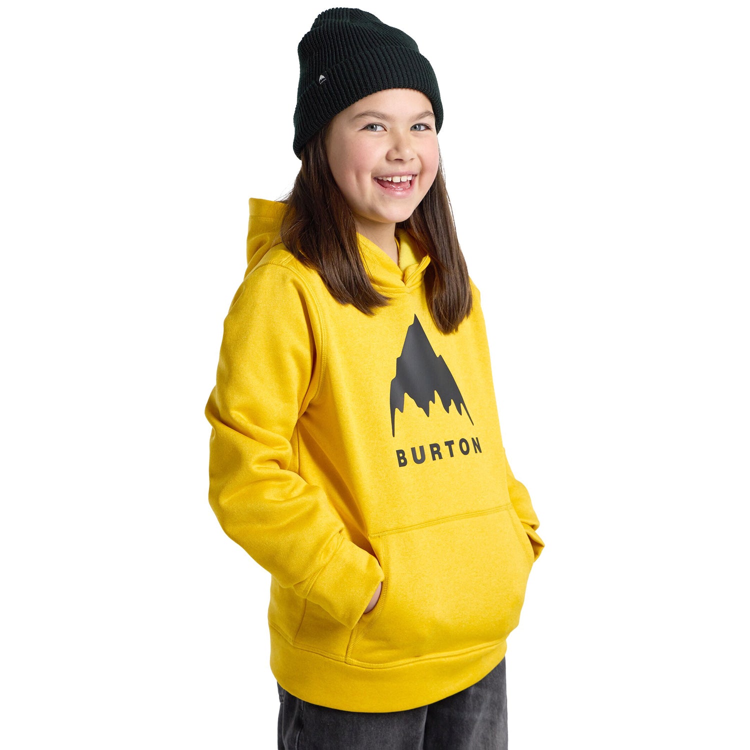 K OAK PULLOVER GOLDENROD HEATHER