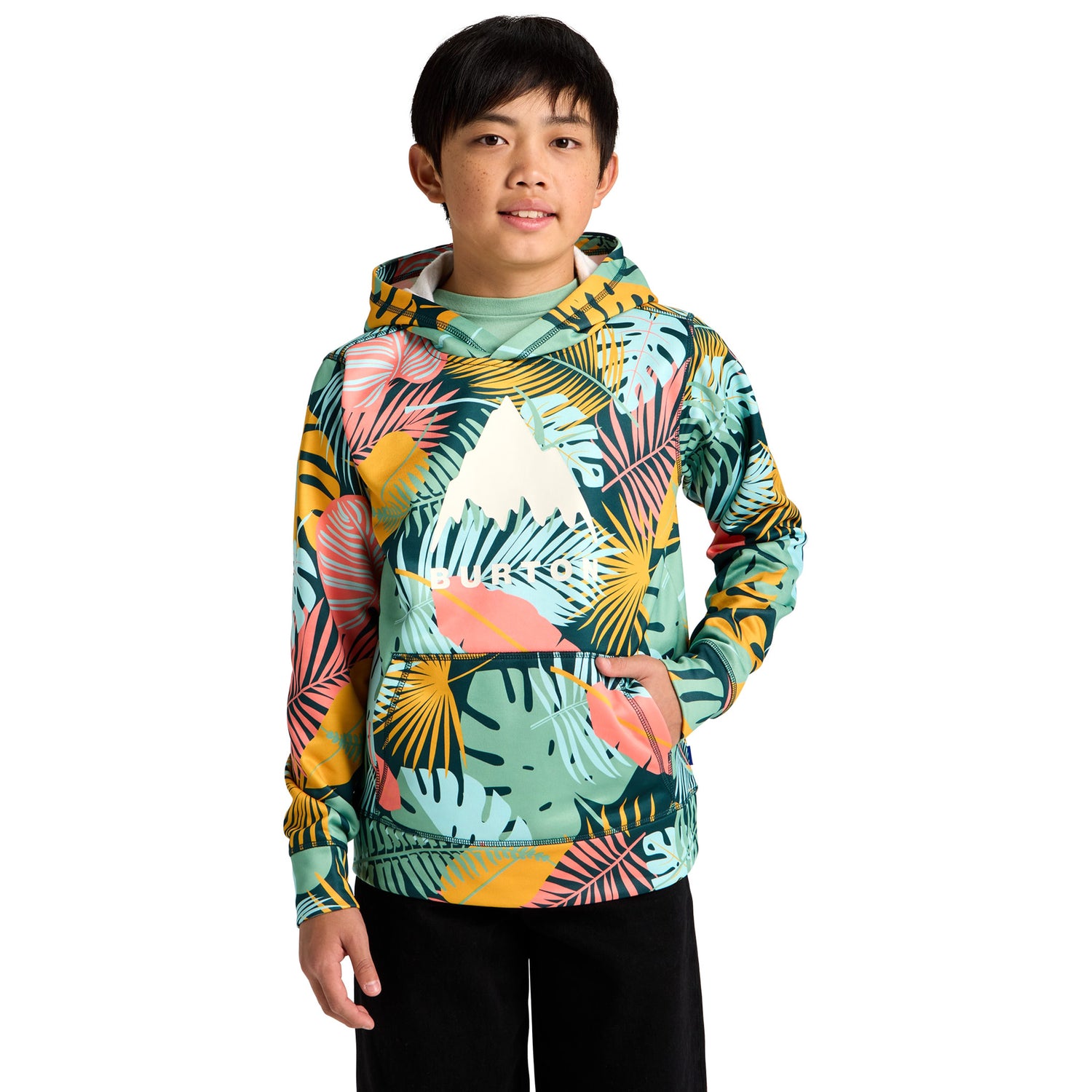 K OAK PULLOVER OVERSIZED TROPICAL