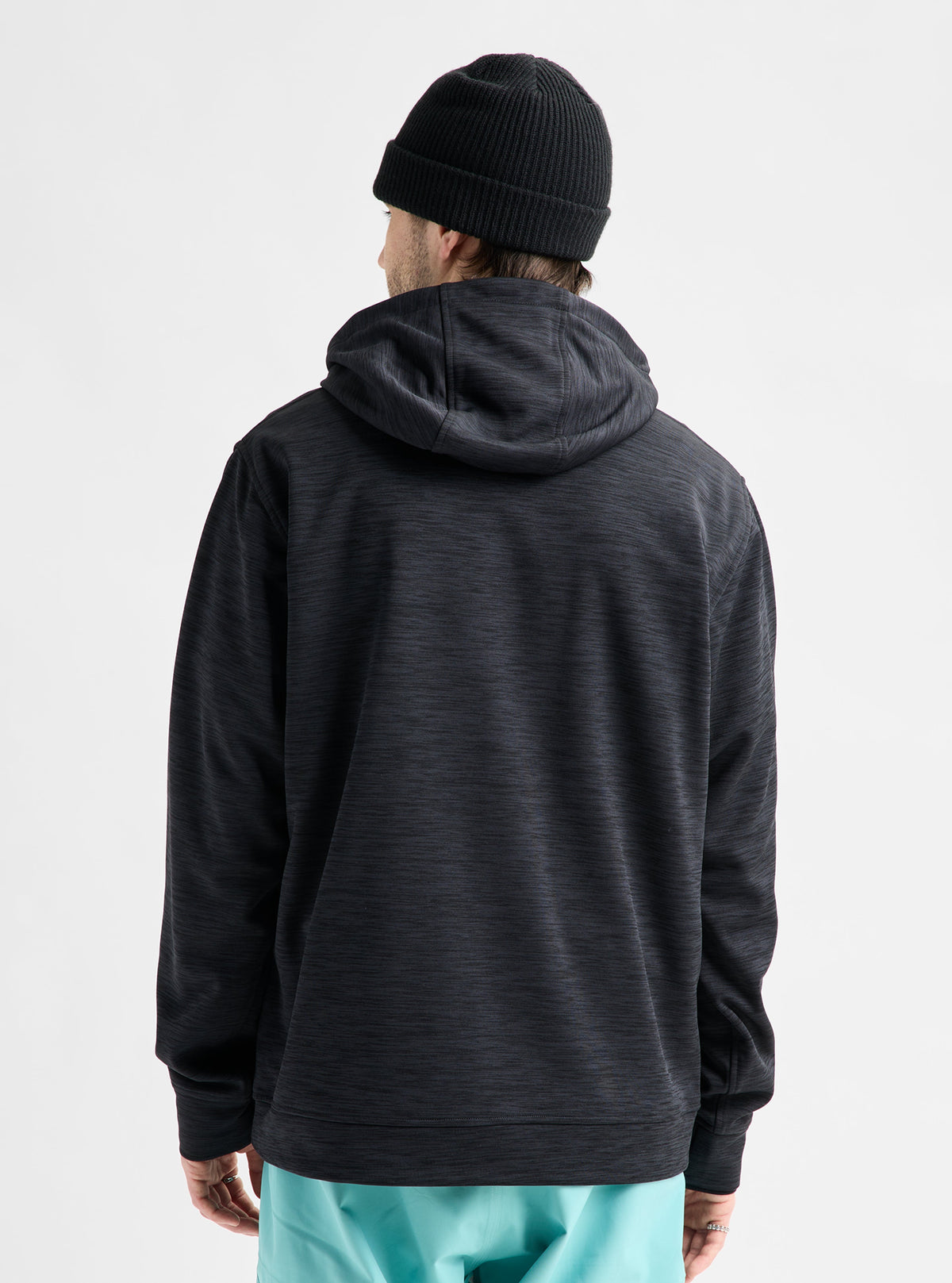 OAK PULLOVER HOODIE TRUE BLACK HEATHER