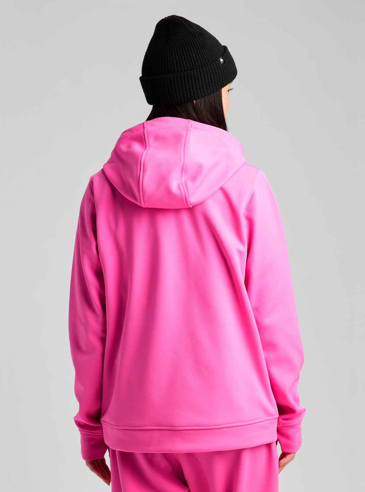 W OAK PULLOVER HOODIE SHOCKWAVE PINK