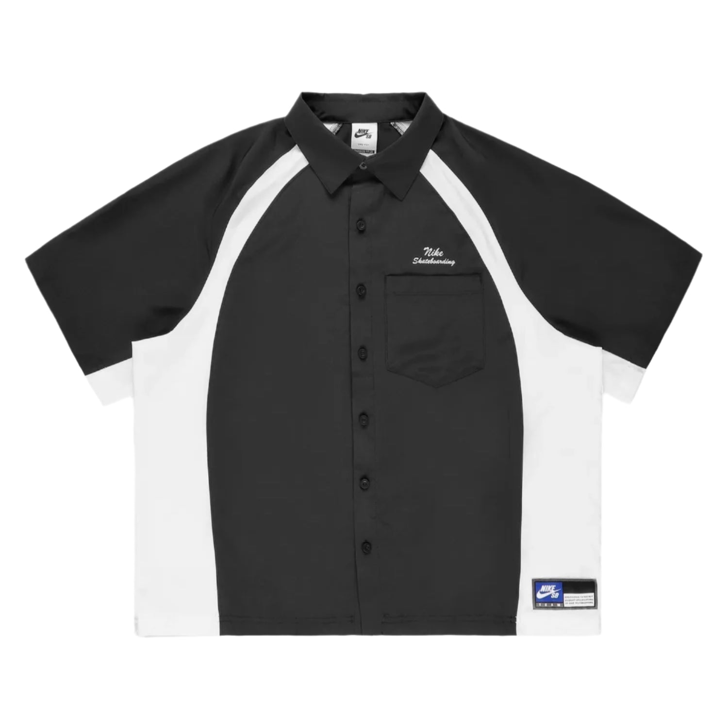 BOWLER SHIRT BLACK / WHITE