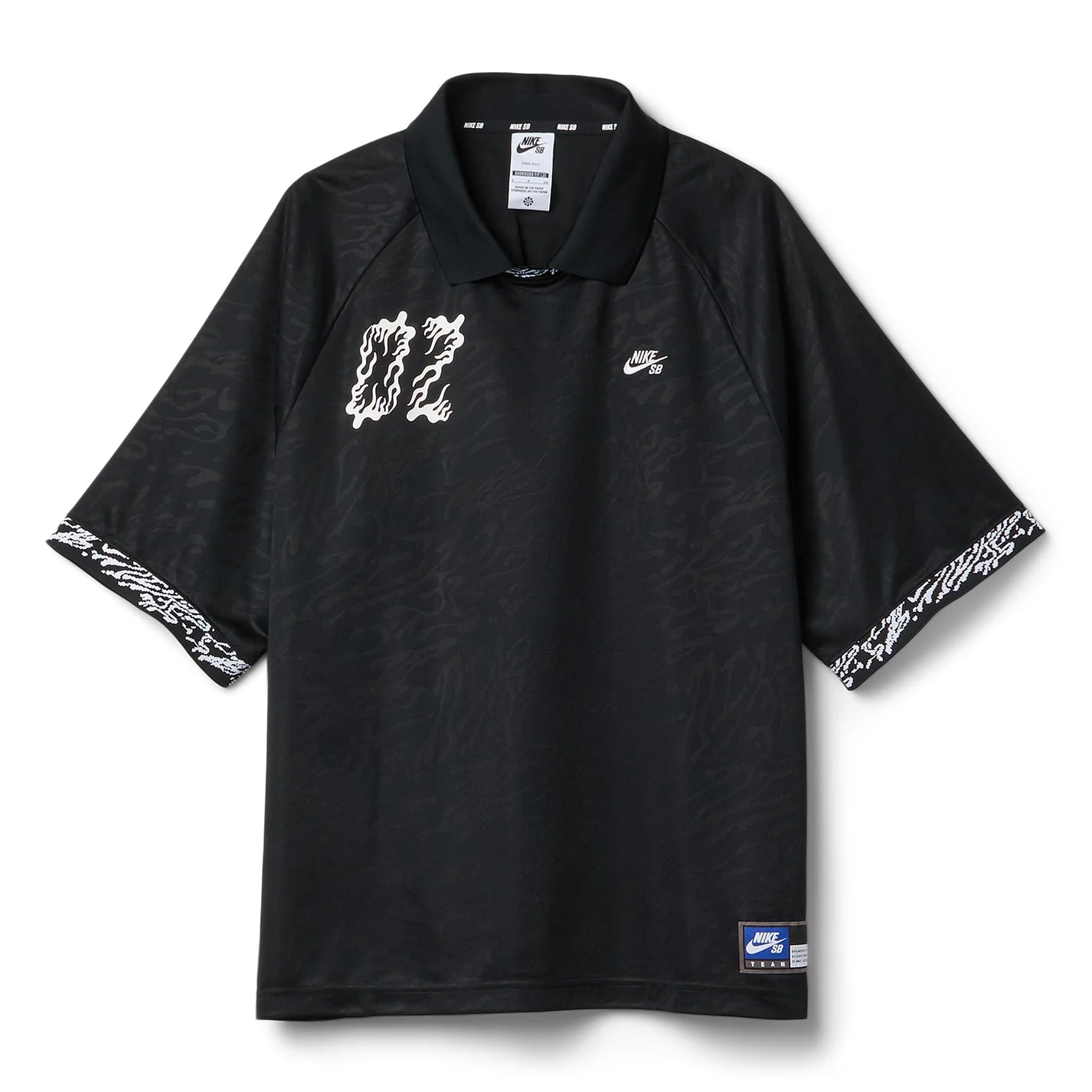 SB JACQUARD JERSEY BLACK