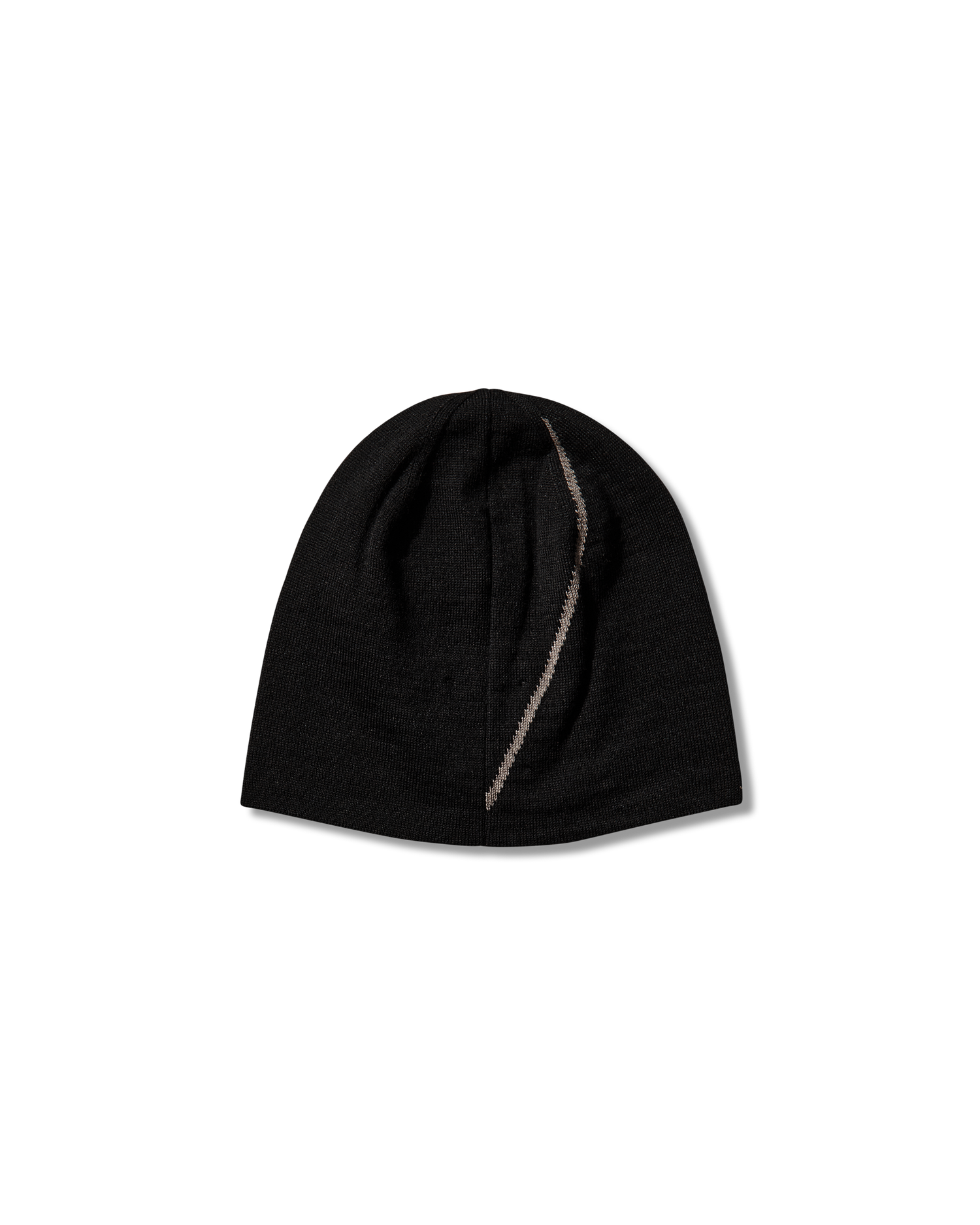 LOGO WOOL BEANIE DEEP BLACK