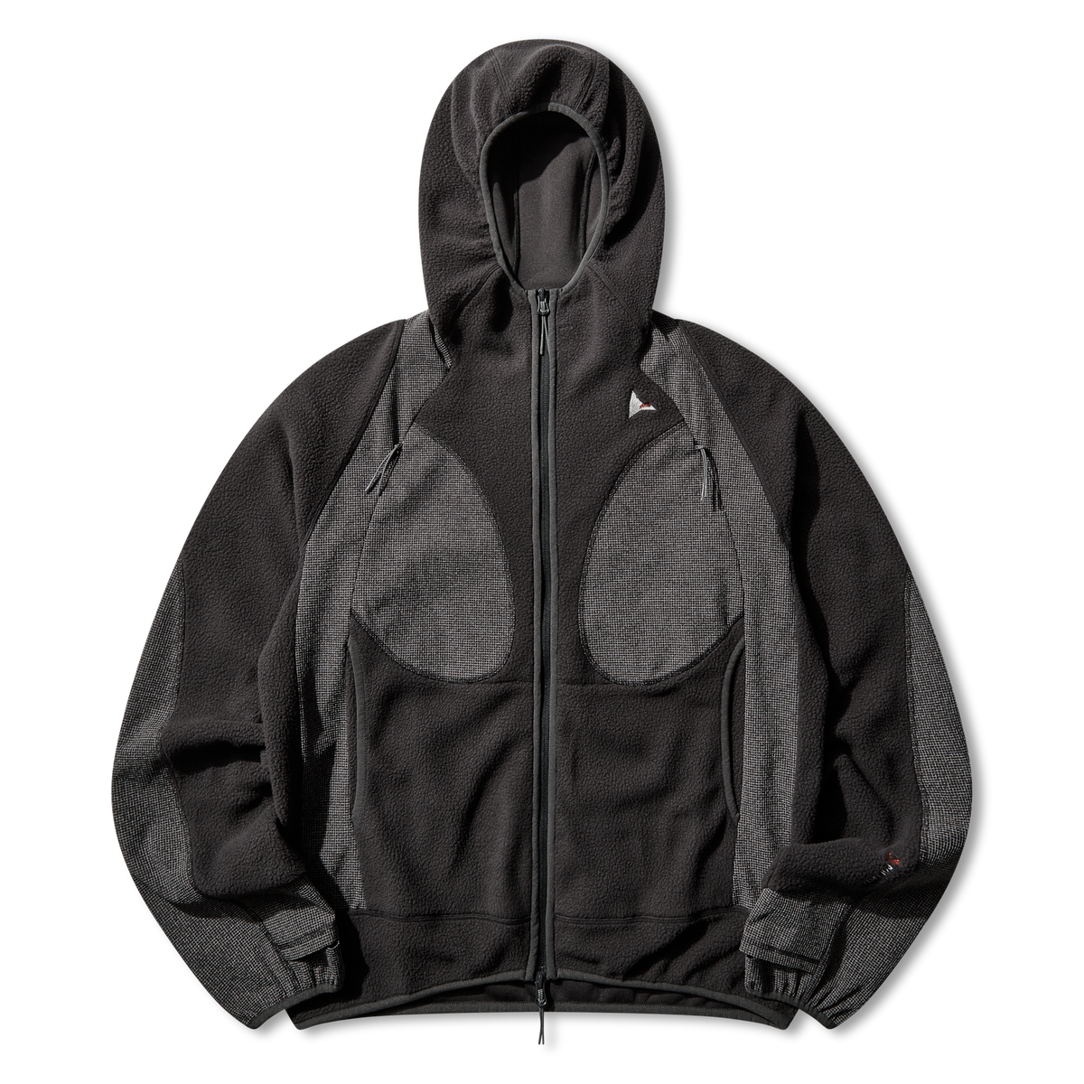 OCULAR POLARTEC THERMAL PRO ZIP UP HOODIE BLACK