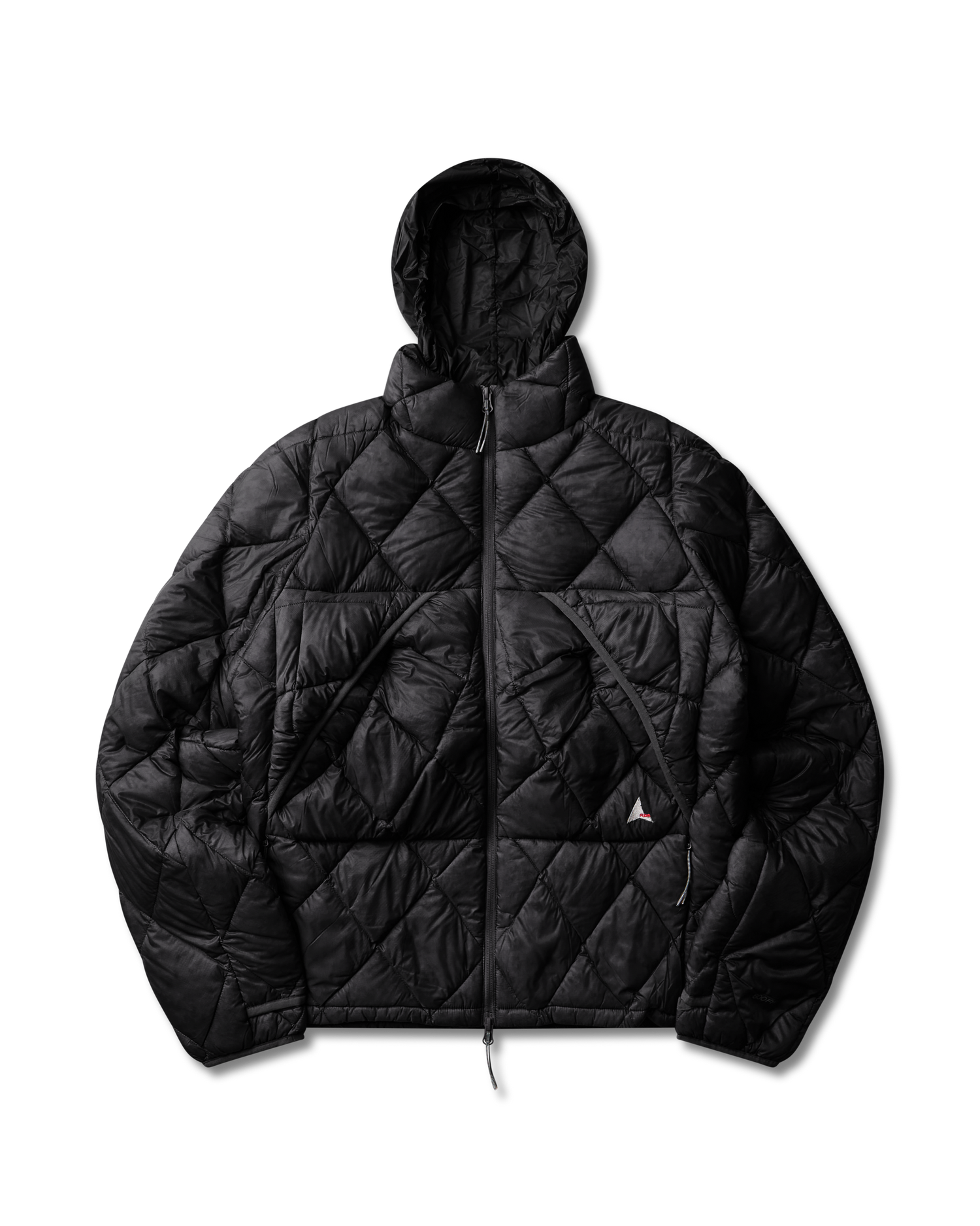 NUNA 800 FILL POWER HOODED DOWN JACKET BLACK