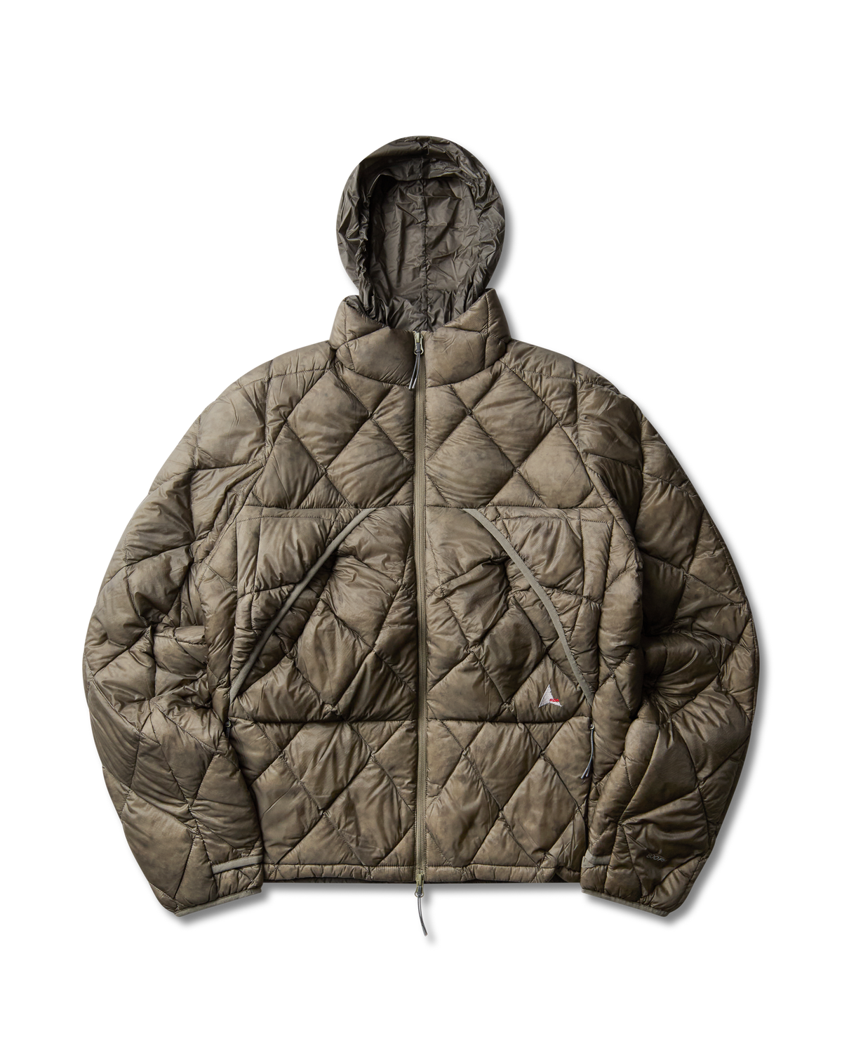 NUNA 800 FILL POWER HOODED DOWN JACKET SAGE GREEN