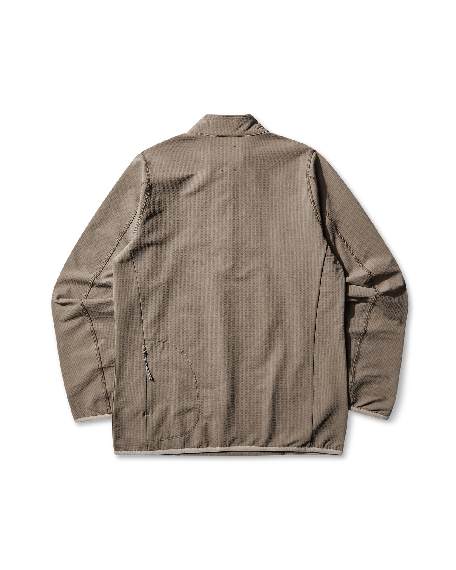 KIMO THERMAL HALF ZIP MIDLAYER TAUPE