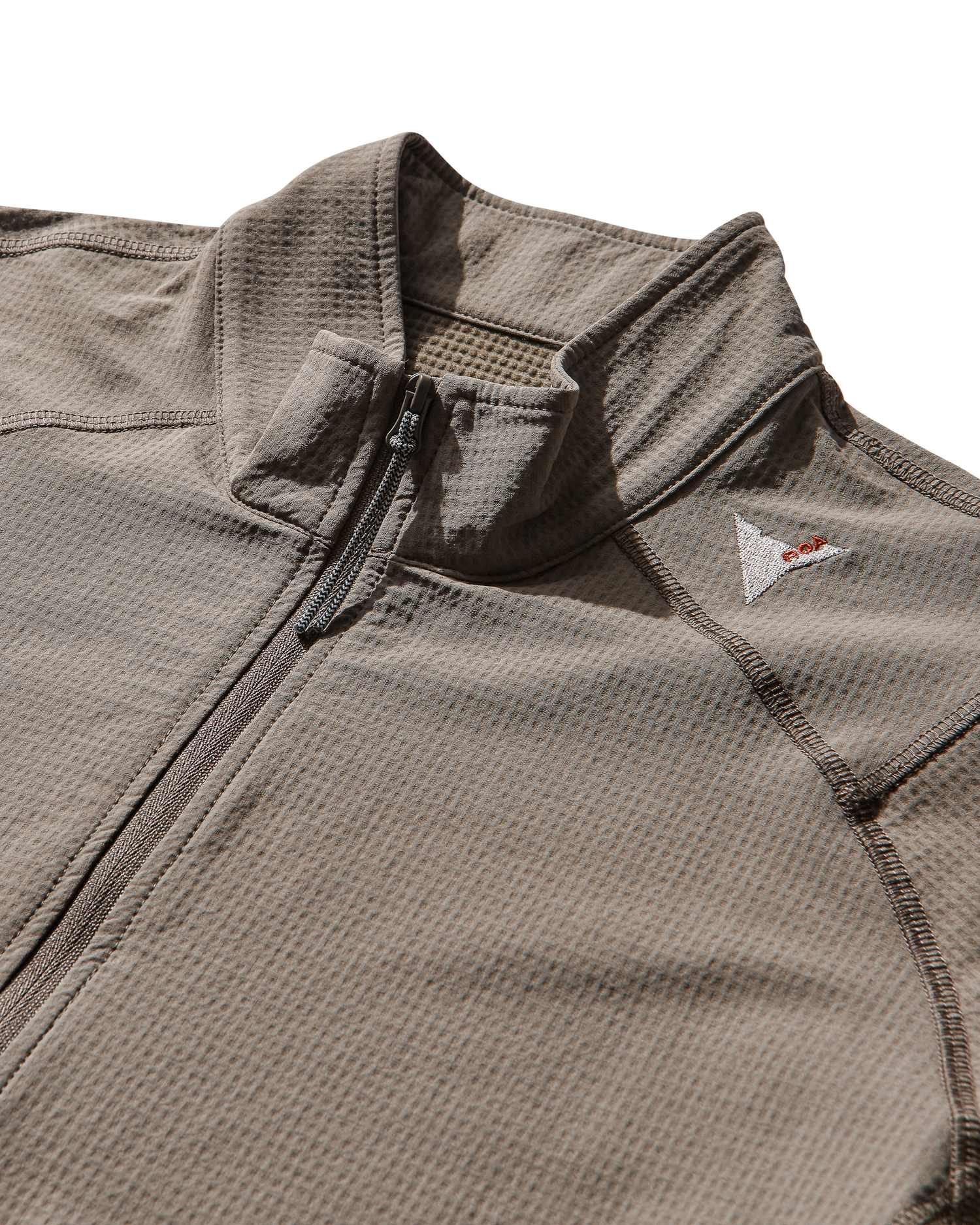 KIMO THERMAL HALF ZIP MIDLAYER TAUPE