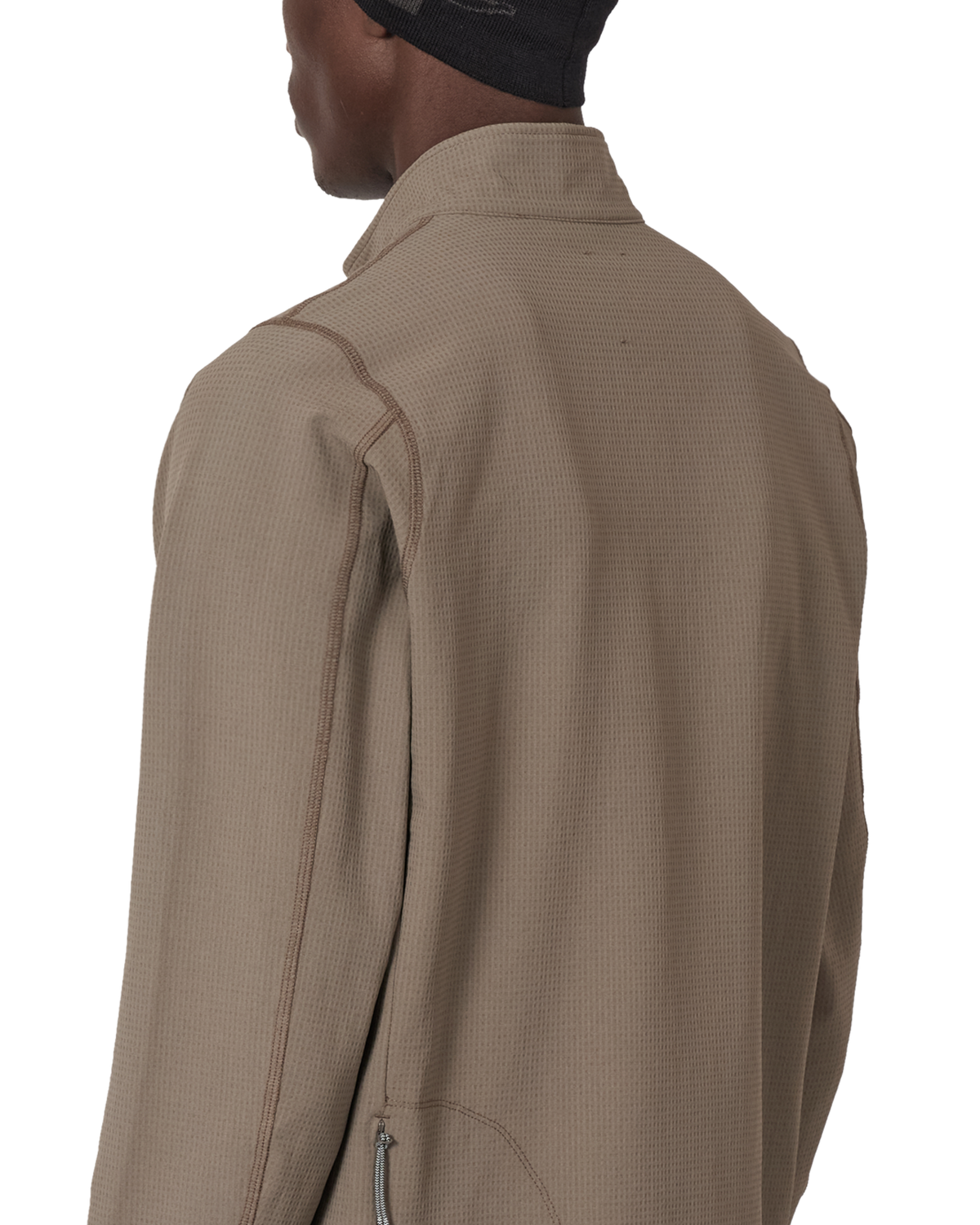 KIMO THERMAL HALF ZIP MIDLAYER TAUPE