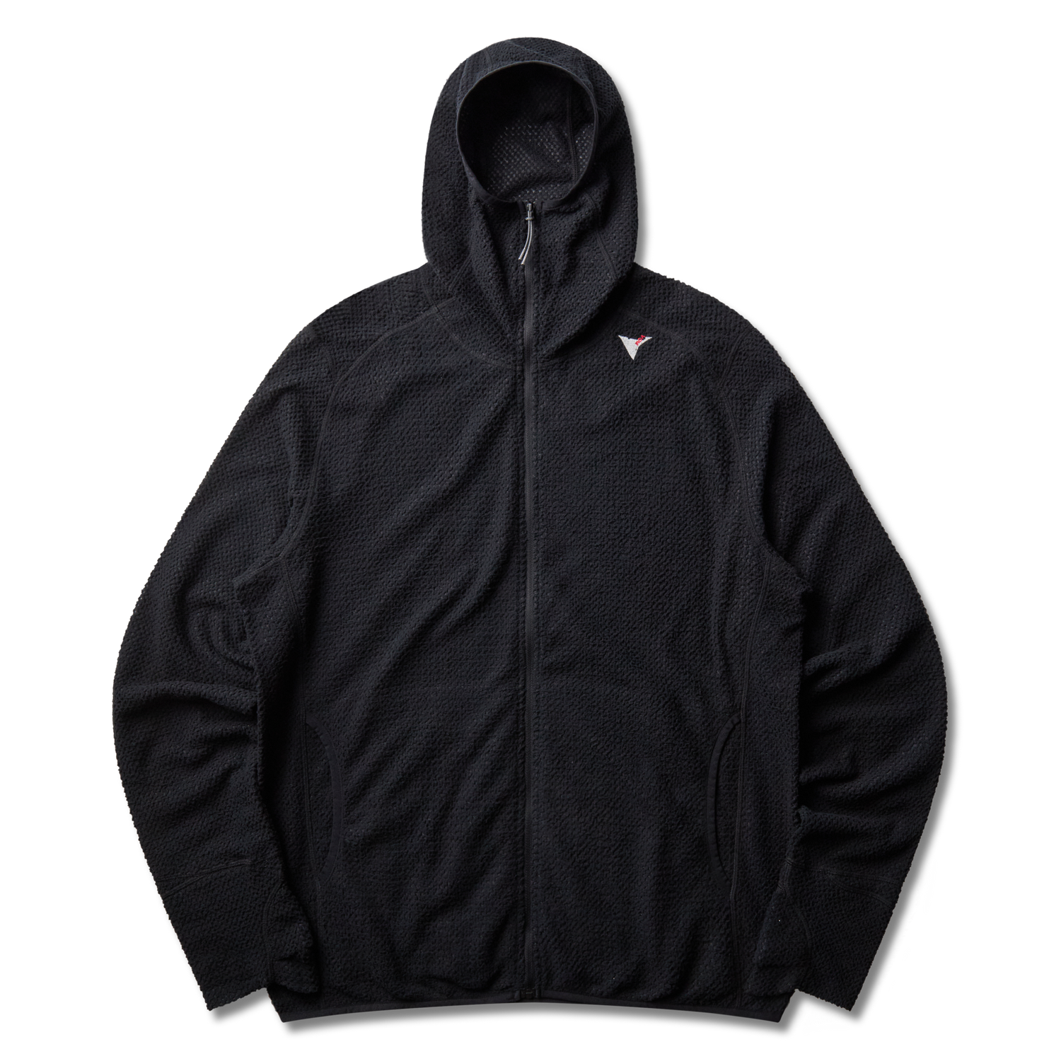 AWI THERMAL ZIP UP HOODIE BLACK