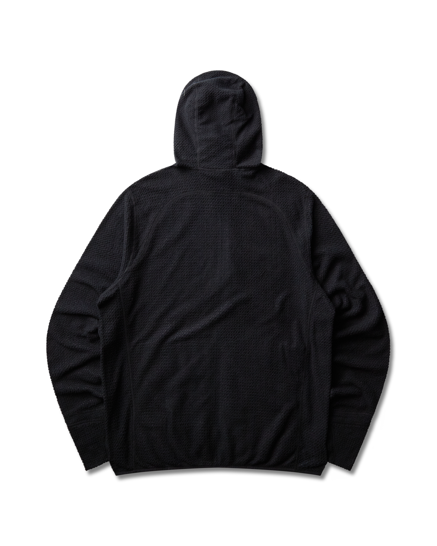 AWI THERMAL ZIP UP HOODIE BLACK