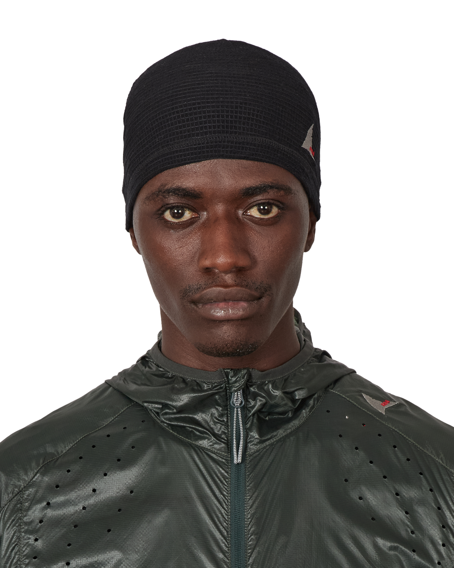 ASHI WOOL TENCEL BEANIE BLACK