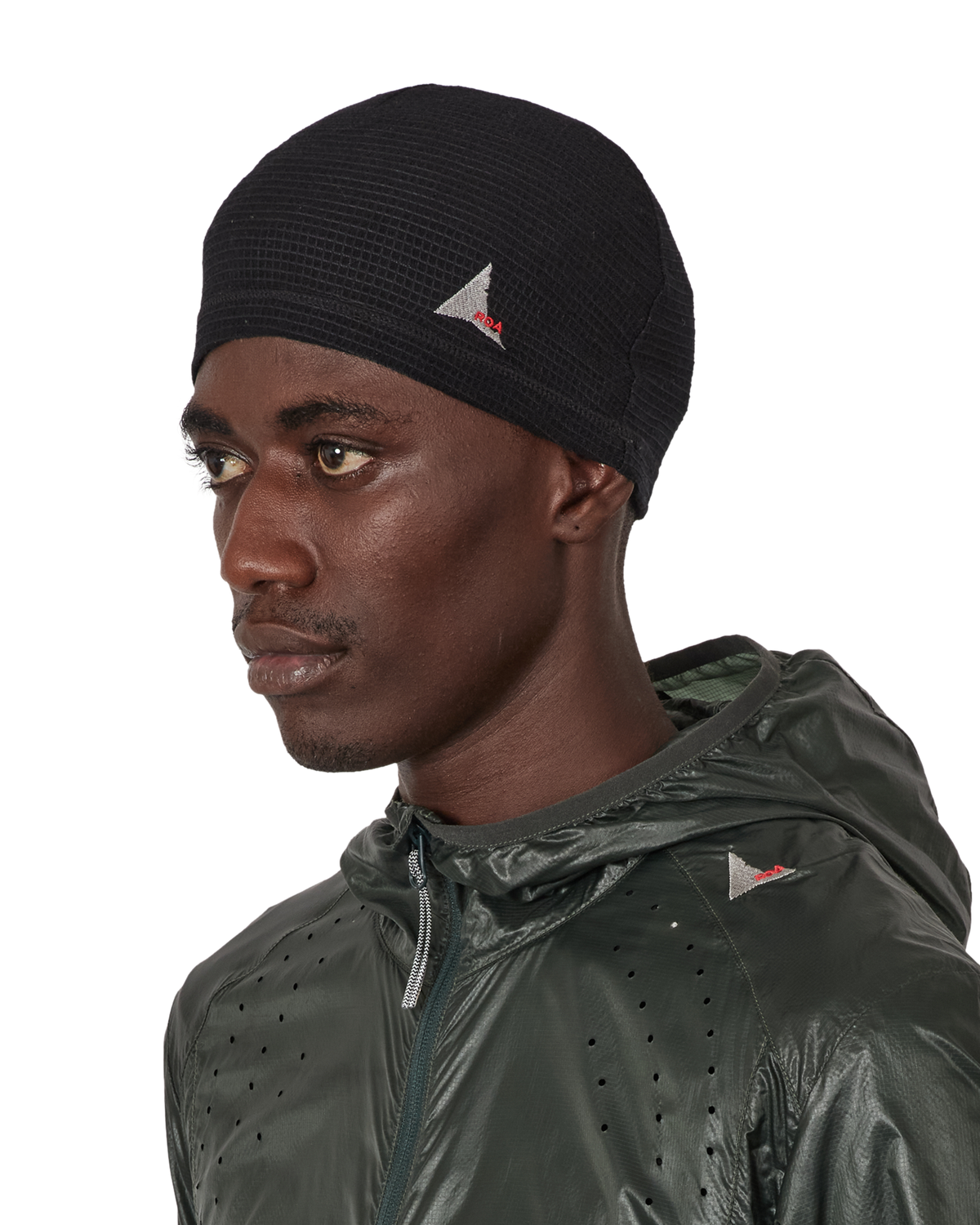 ASHI WOOL TENCEL BEANIE BLACK