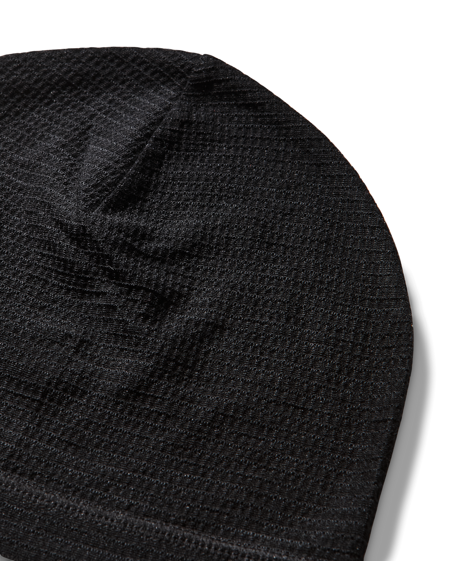 ASHI WOOL TENCEL BEANIE BLACK