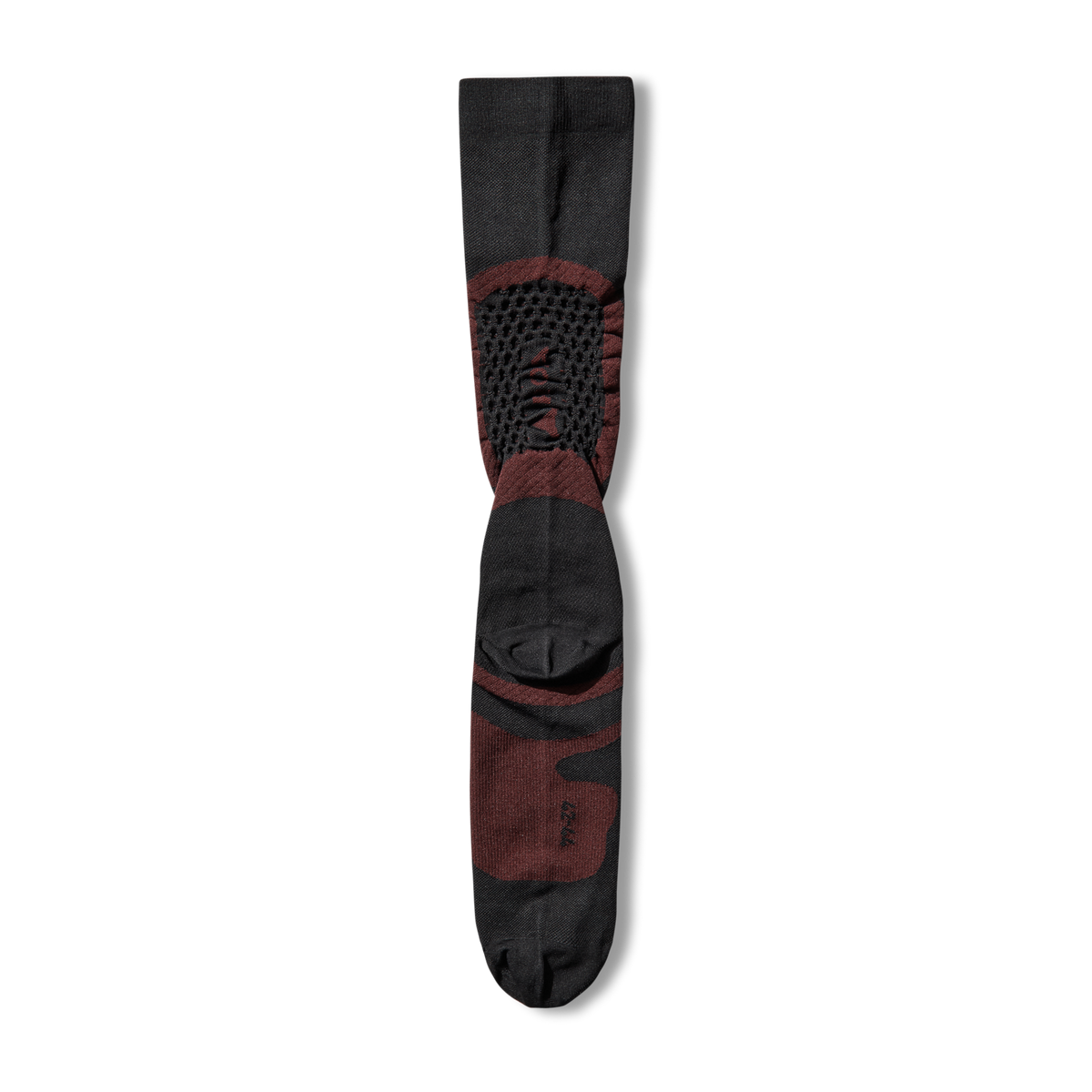 BONES LOGO QSKIN TECHNICAL CREW SOCKS BLACK / DARK GREEN