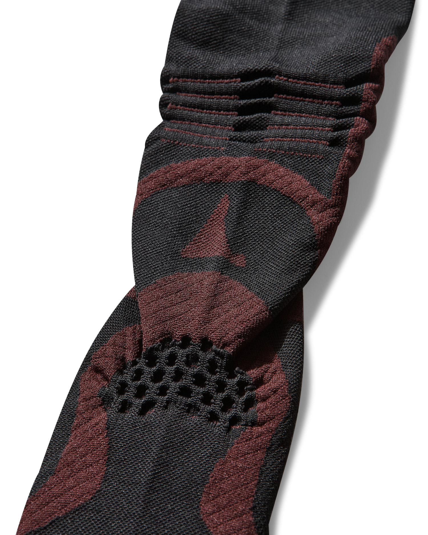 BONES LOGO QSKIN TECHNICAL CREW SOCKS BLACK / DARK GREEN