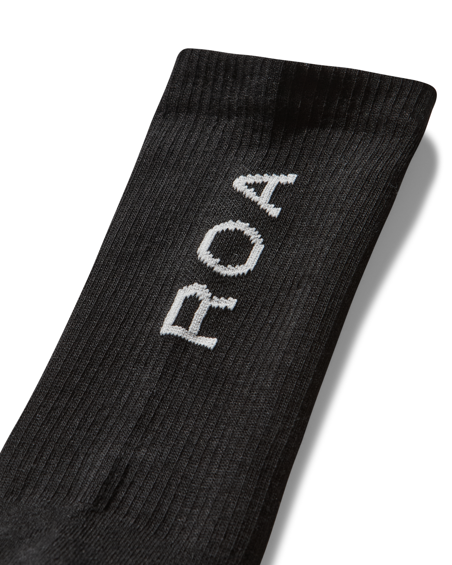 LOGO BIOFIL SOCKS BLACK / LIGHT GREY