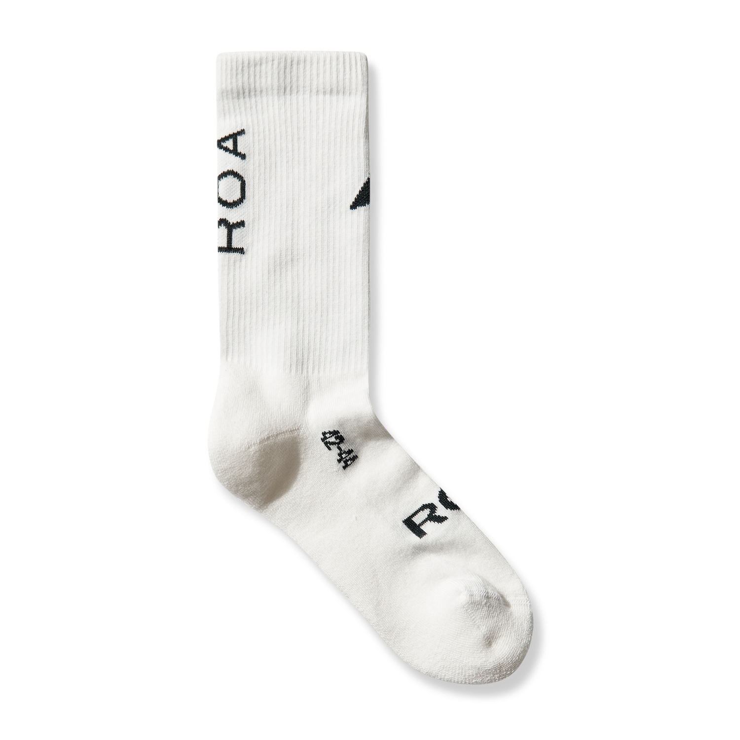 LOGO BIOFIL SOCKS WHITE / DARK GREEN