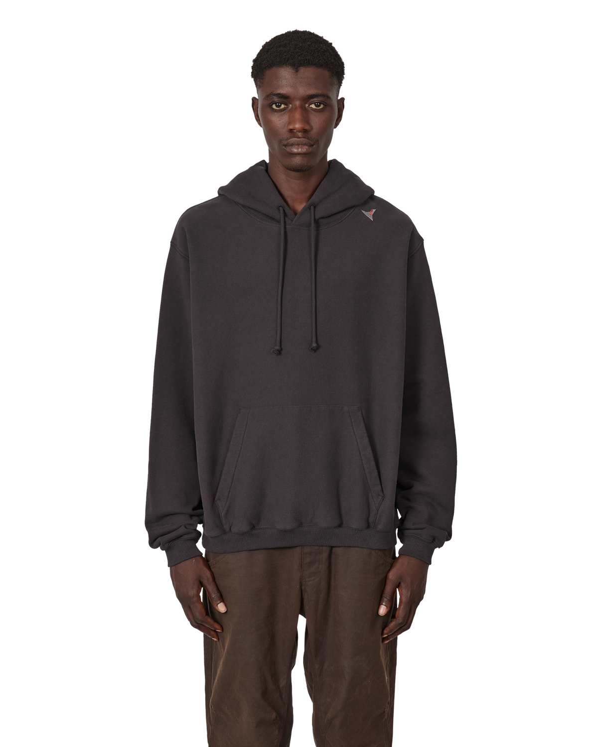 LOGO HOODIE WASHED BLACK