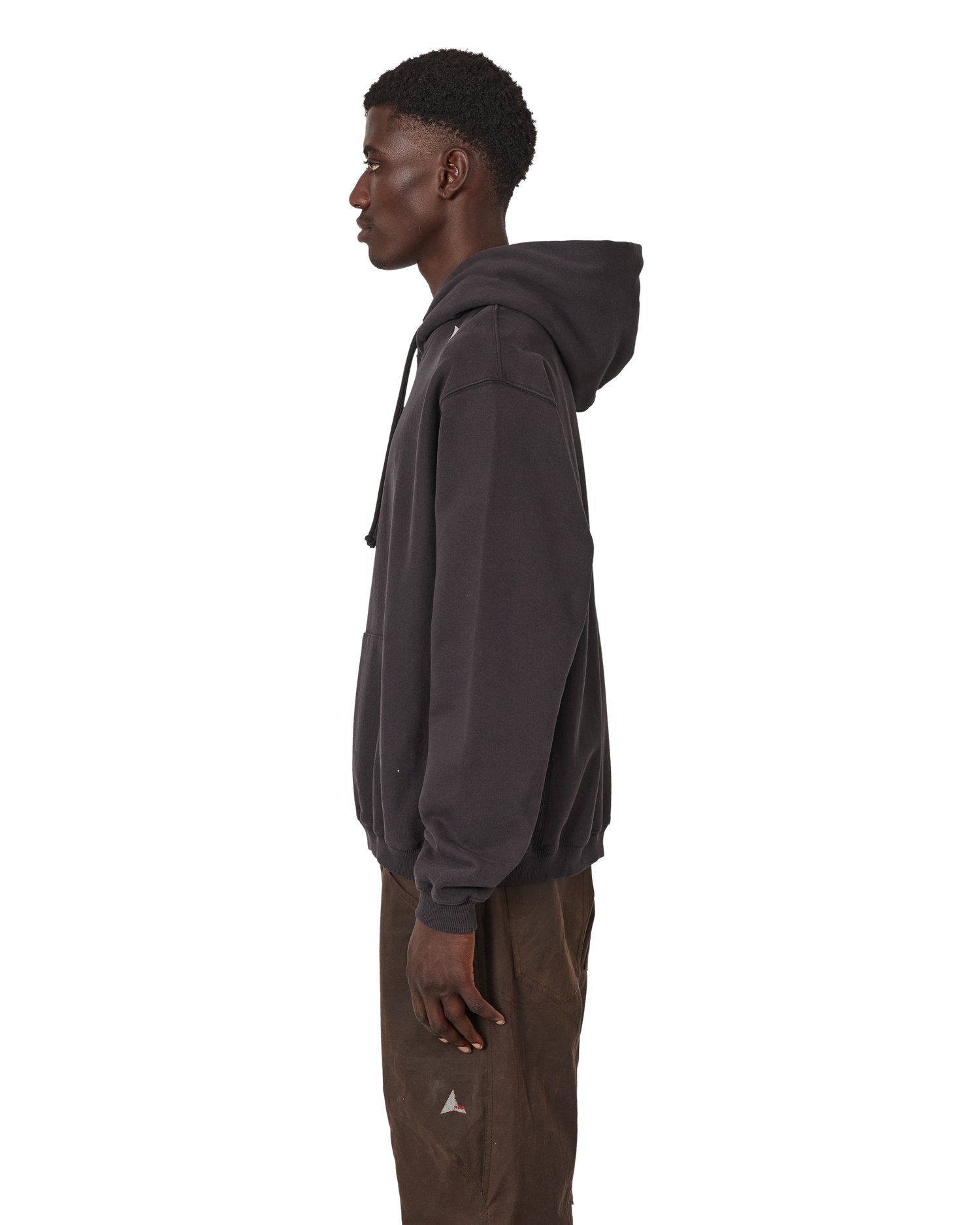 LOGO HOODIE WASHED BLACK