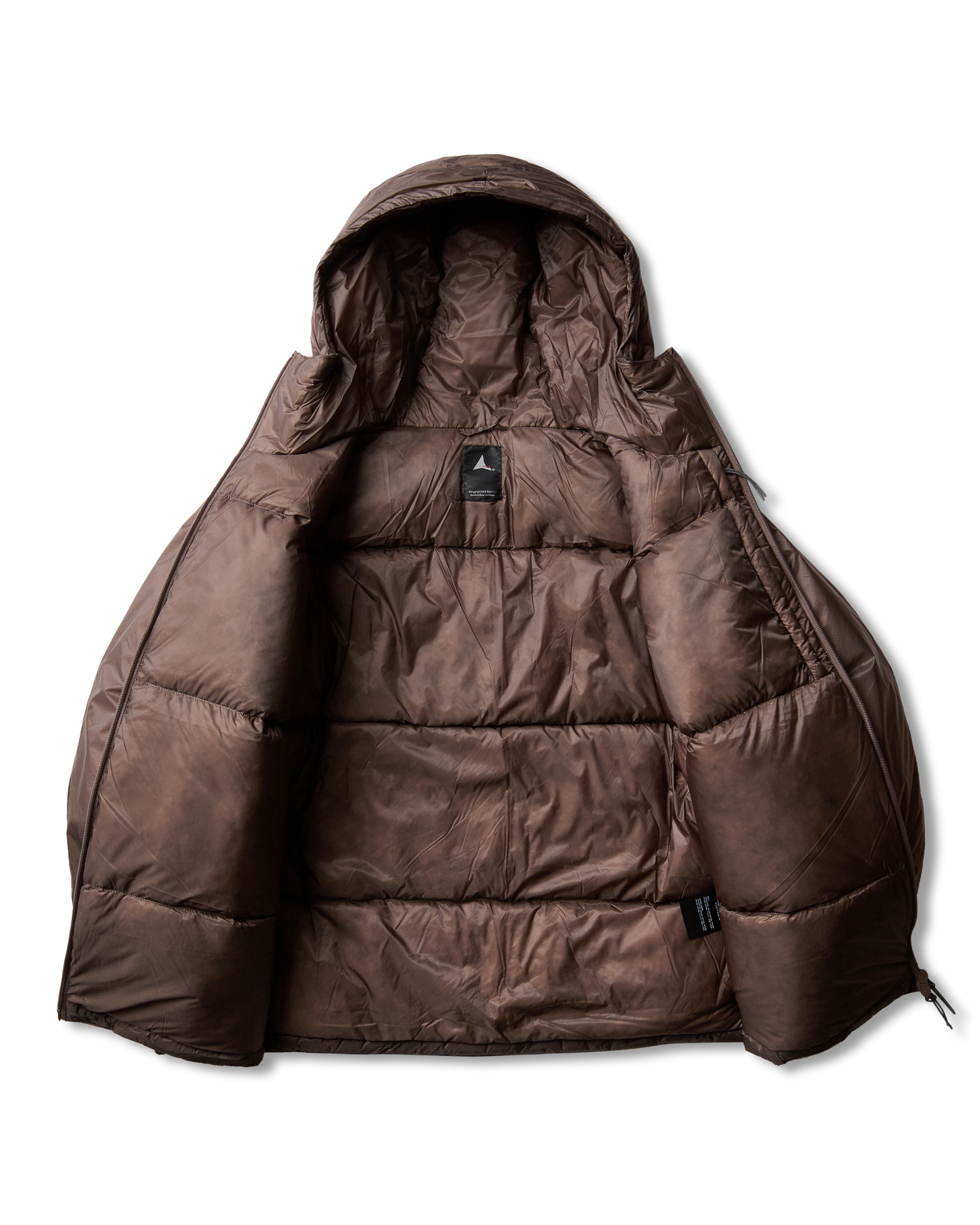 SMOOTH 800 FILL POWER DOWN JACKET LIGHT BROWN