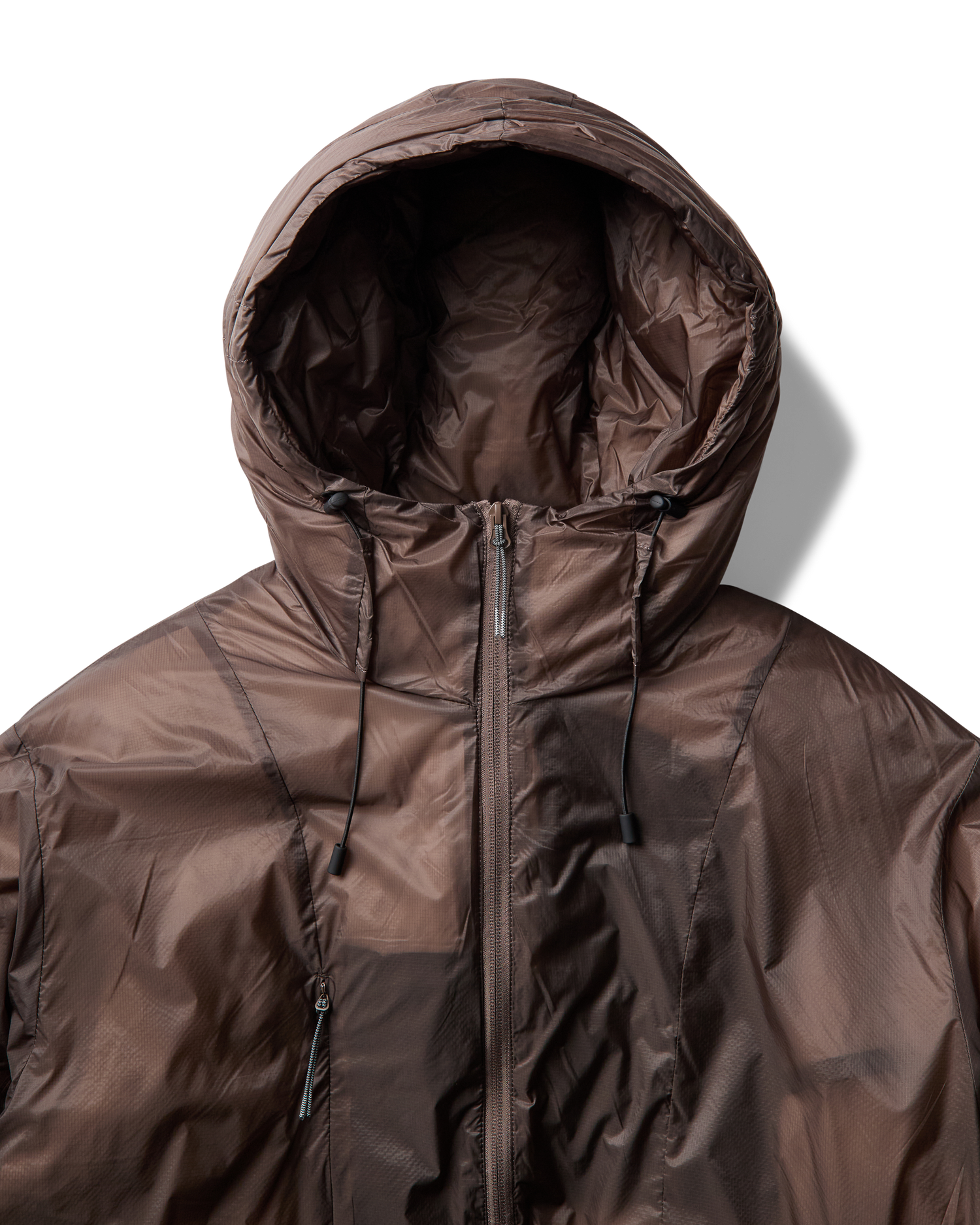 SMOOTH 800 FILL POWER DOWN JACKET LIGHT BROWN