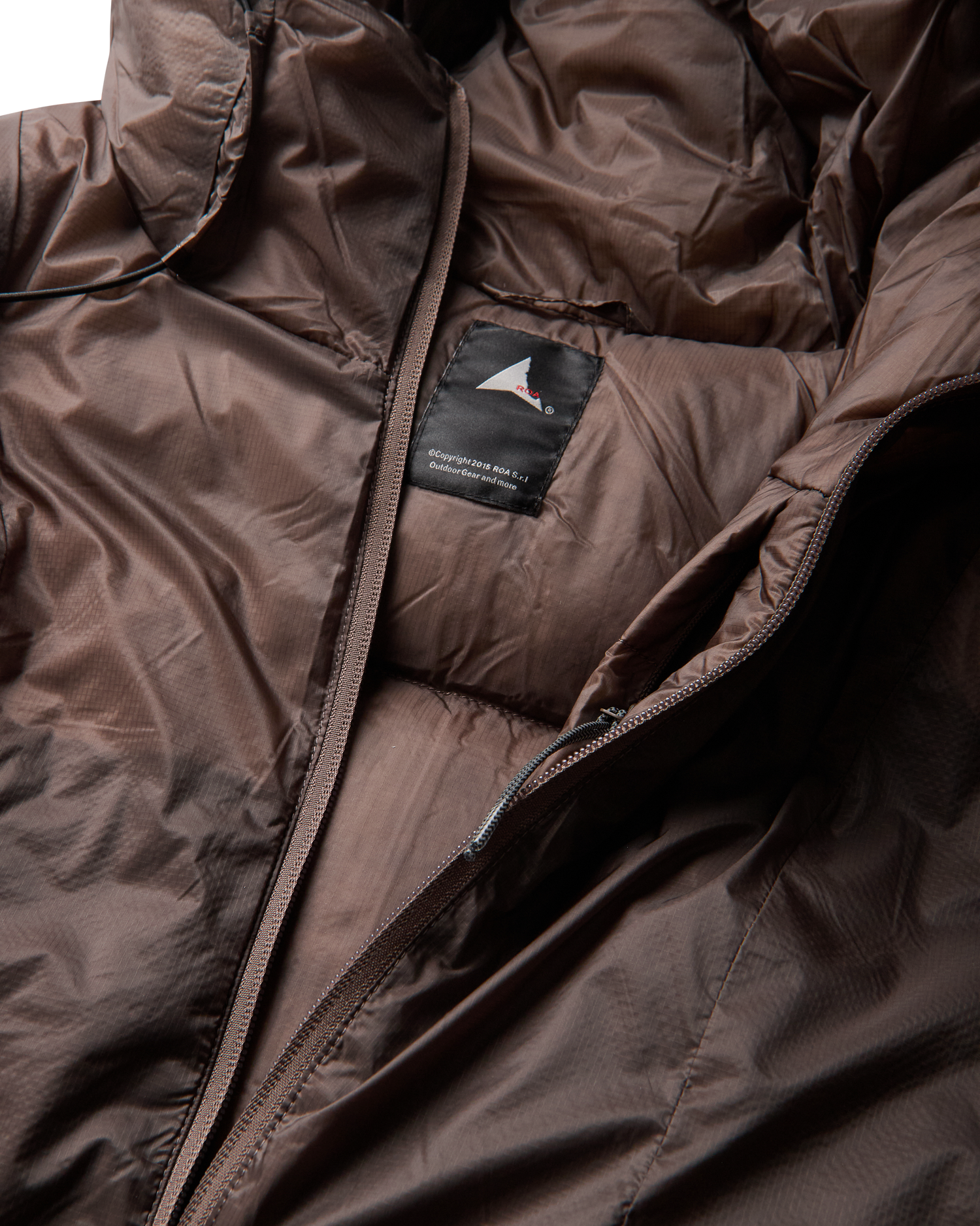SMOOTH 800 FILL POWER DOWN JACKET LIGHT BROWN