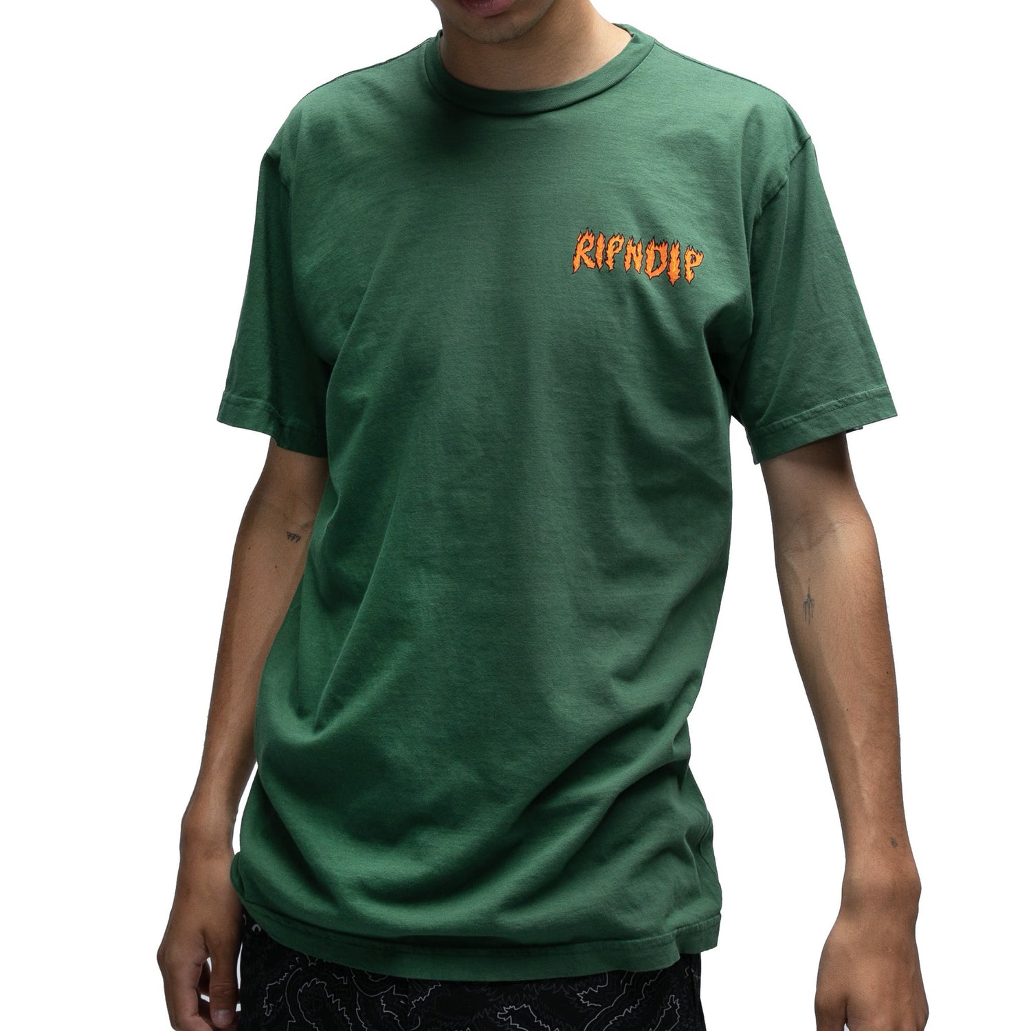 BURN TEE OLIVE