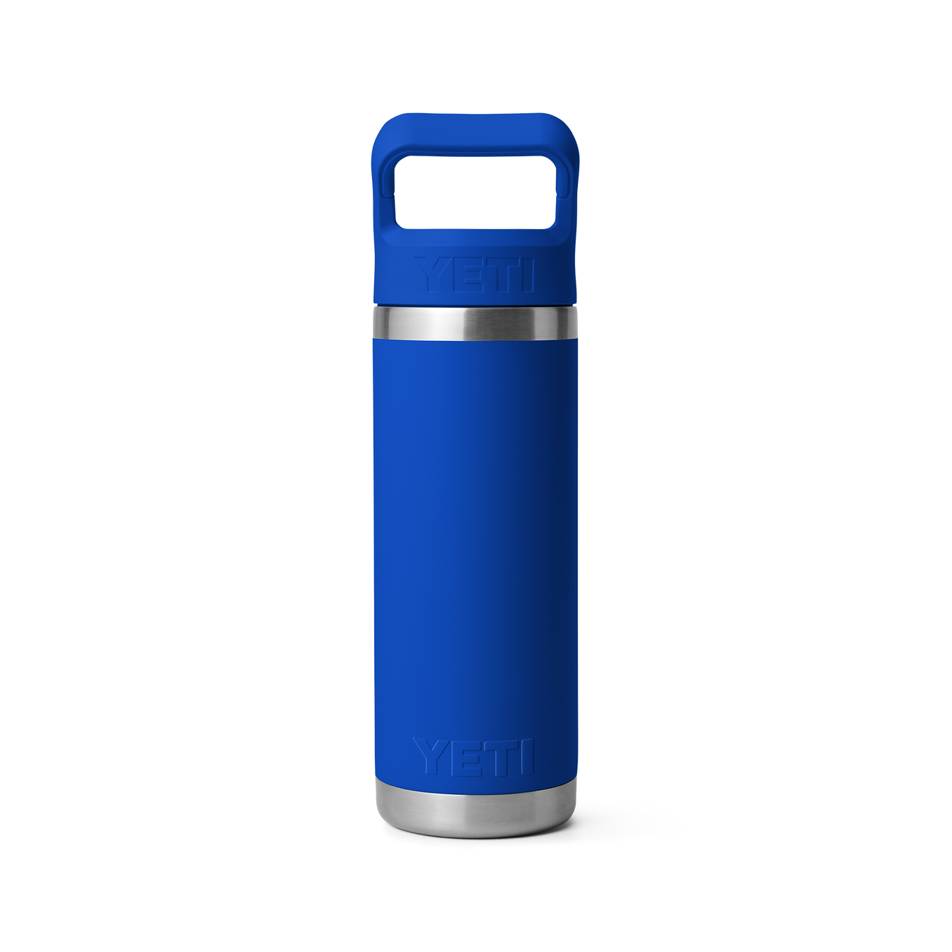 RAMBLER 18 OZ COLOUR STRAW BOTTLE ROYAL BLUE