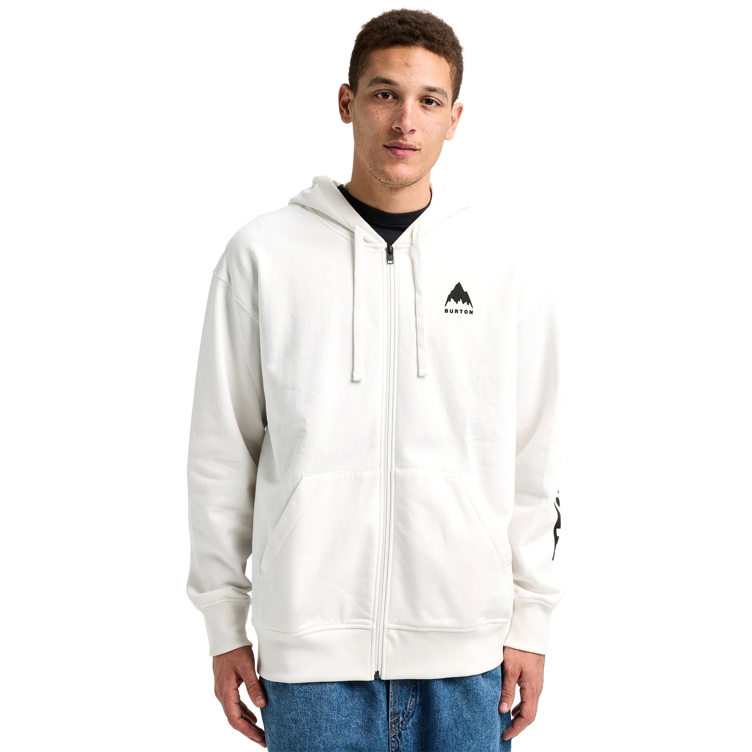 ELITE FRONT ZIP STOUT WHITE