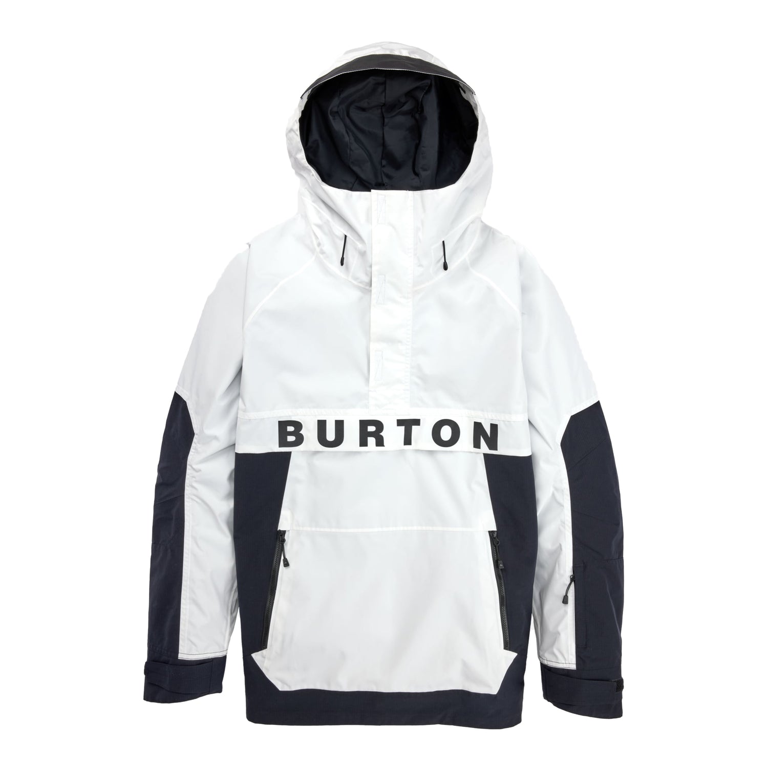 M FROSTNER ANORAK STOUT WHITE / TRUE BLACK