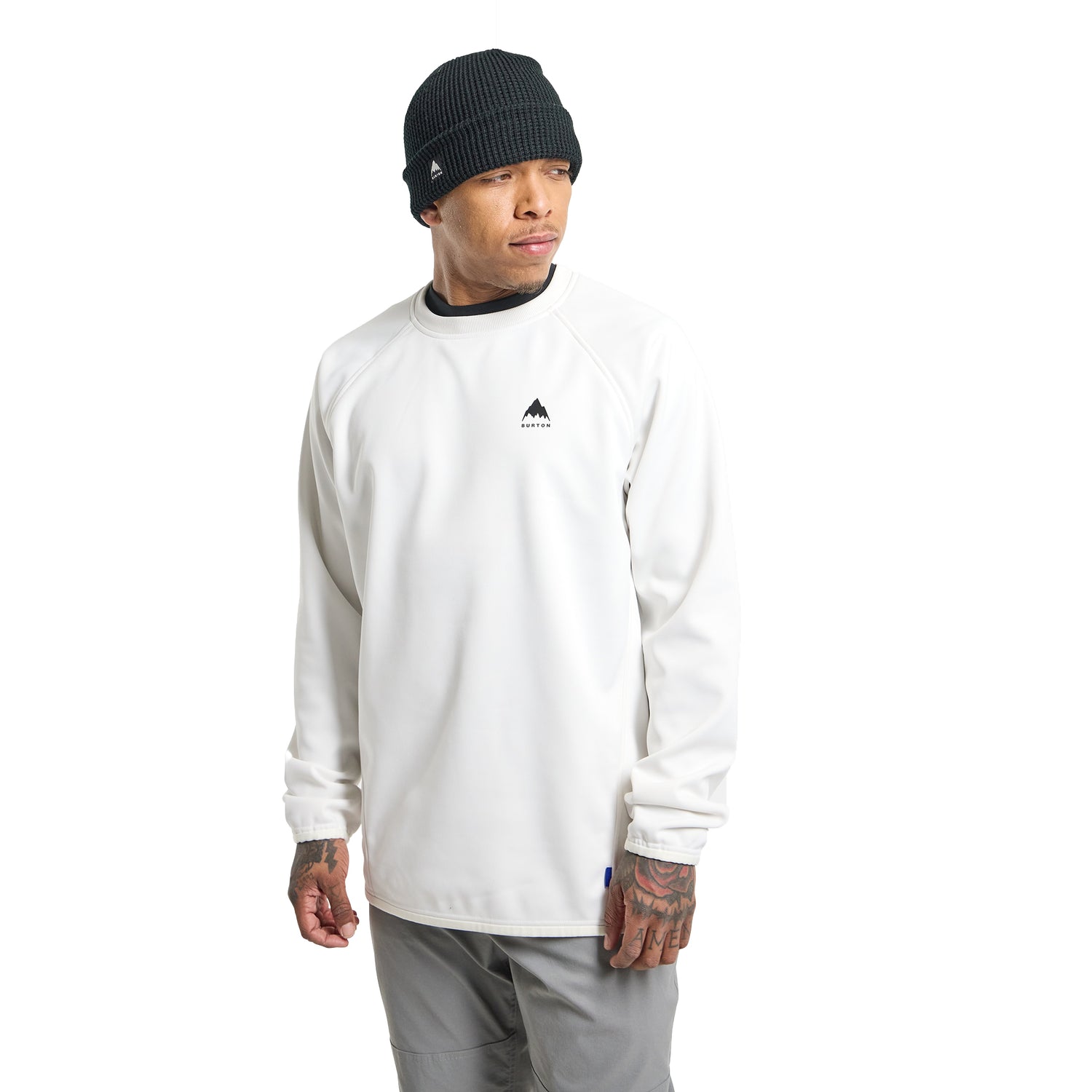 M CROWN WPF CREW STOUT WHITE