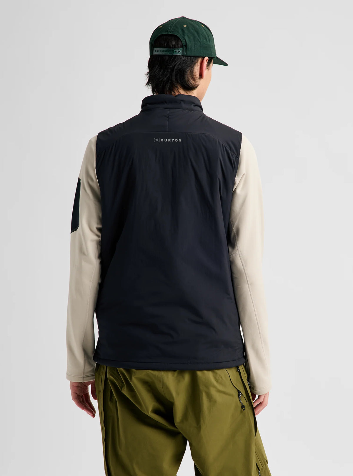 [AK] HELIUM STRETCH INSULATED VEST TRUE BLACK