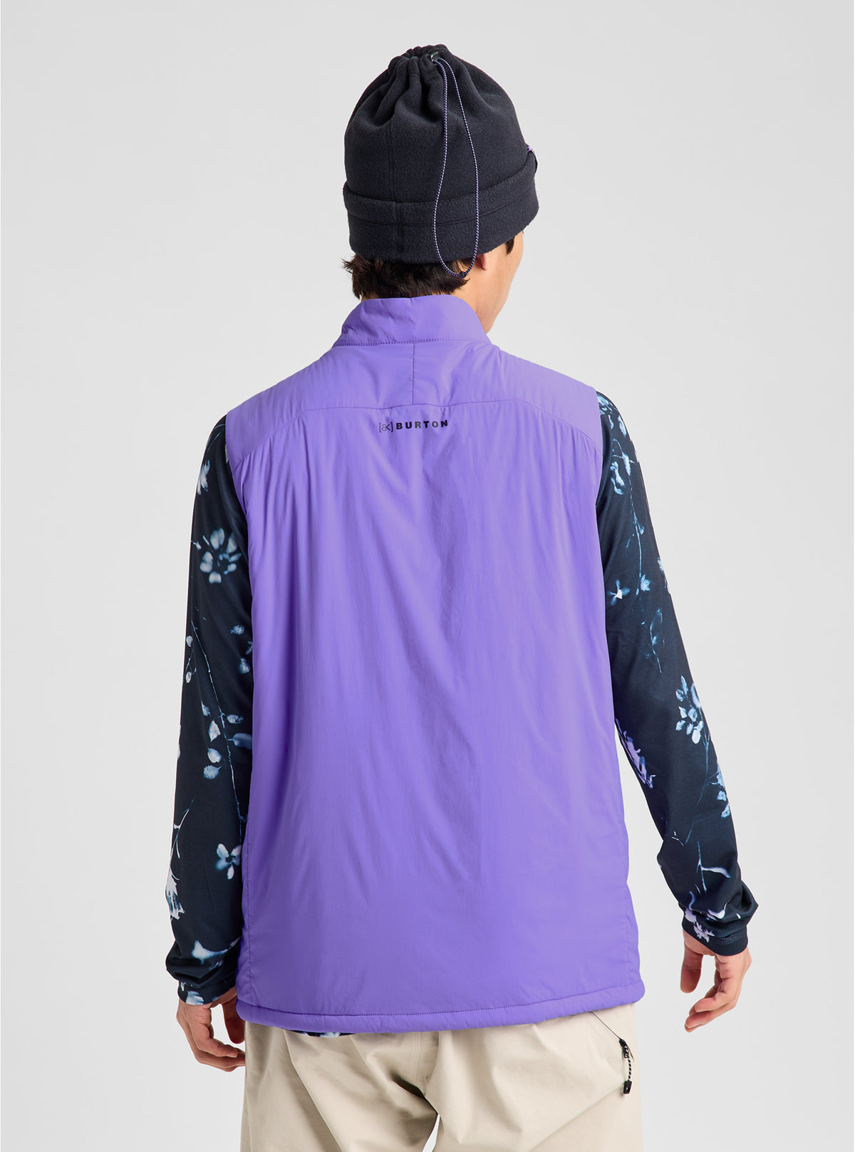 [AK] HELIUM STRETCH INSULATED VEST PURPLE VOLTAGE