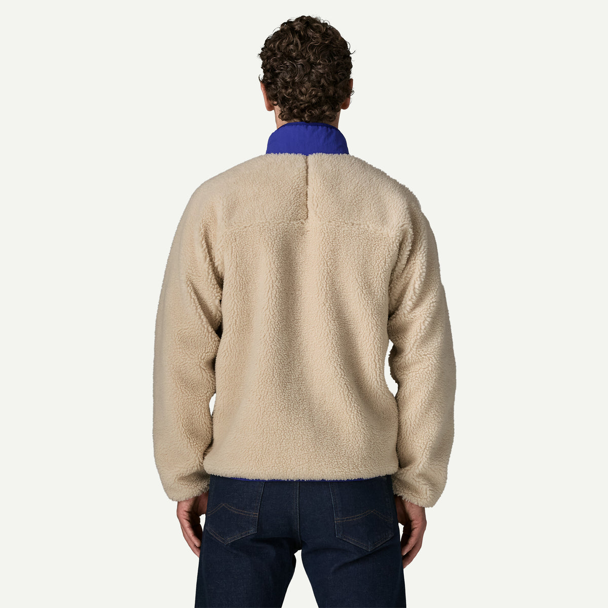 MEN'S CLASSIC RETRO-X JACKET DARK NATURAL / COBALT BLUE
