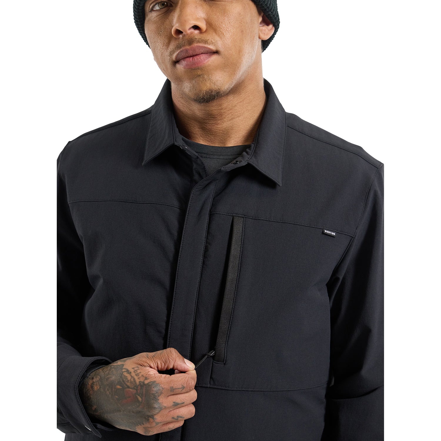 M WNT SLTR 3IN1 TOP TRUE BLACK
