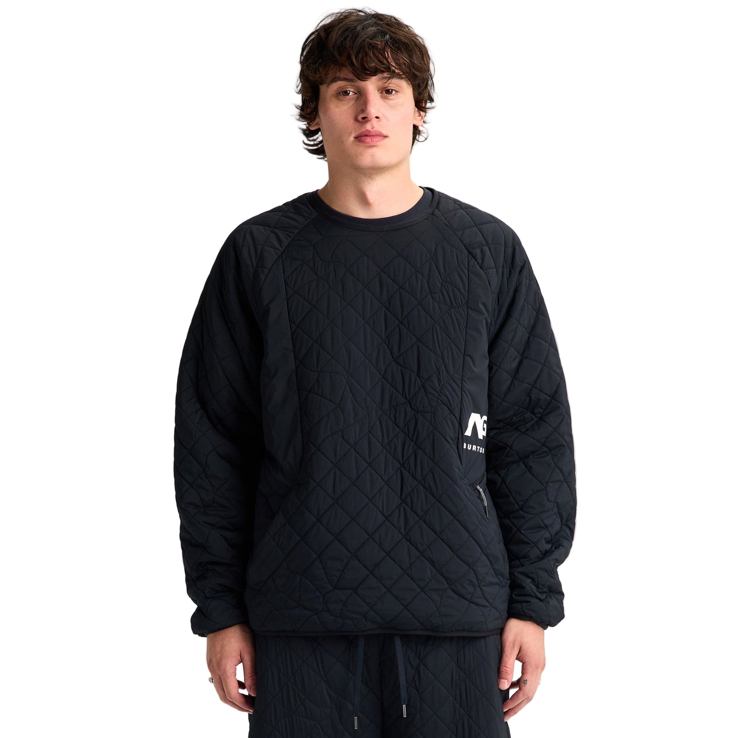 AG PINBALL INSULATED PULLOVER TRUE BLACK