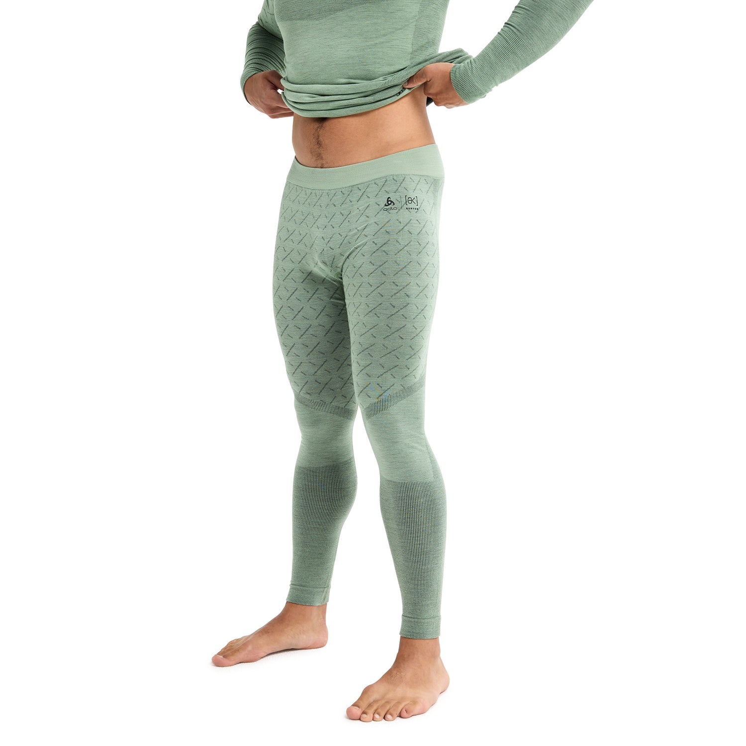 M AK SLOKAR PANT HEDGRN/TRUBLK