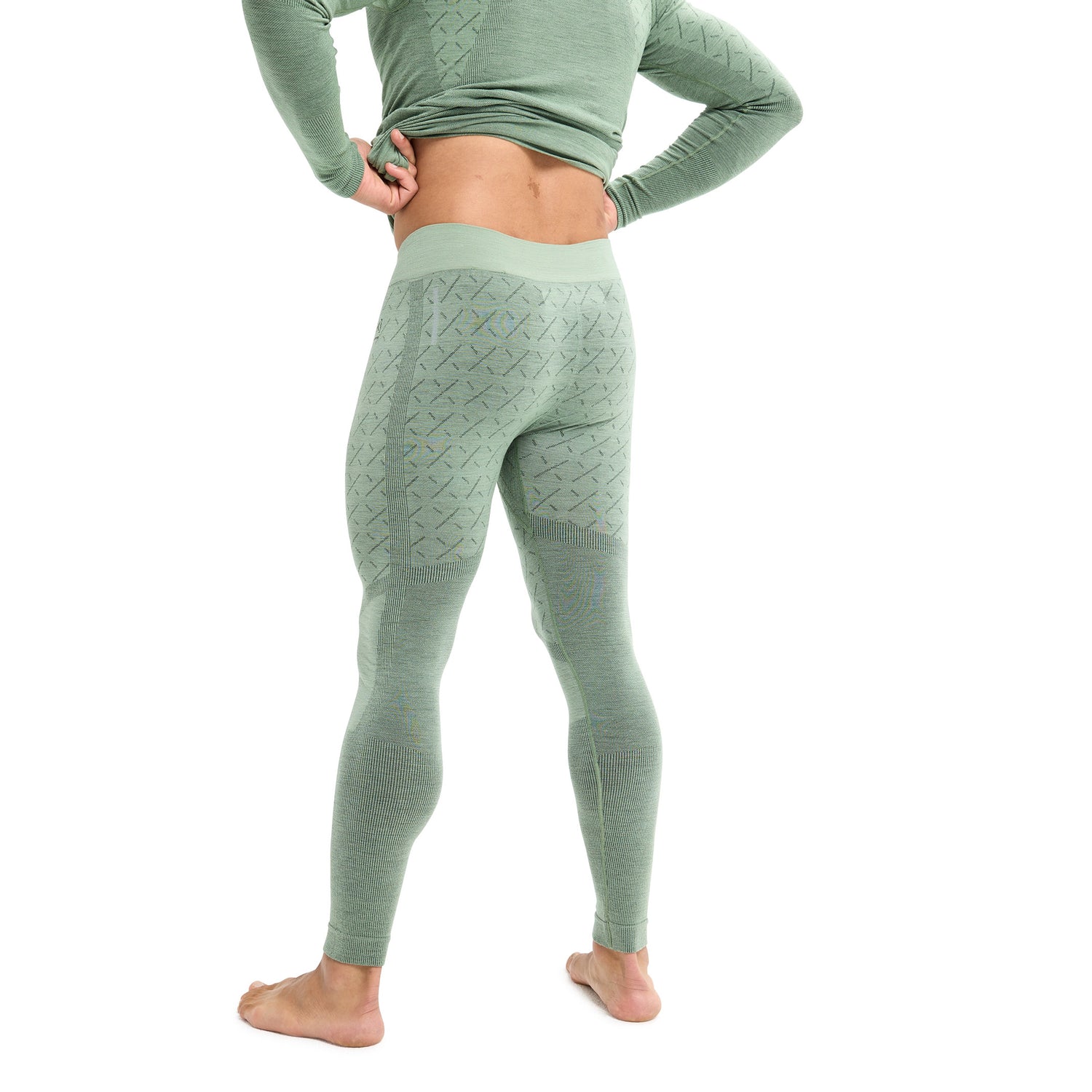 M AK SLOKAR PANT HEDGRN/TRUBLK